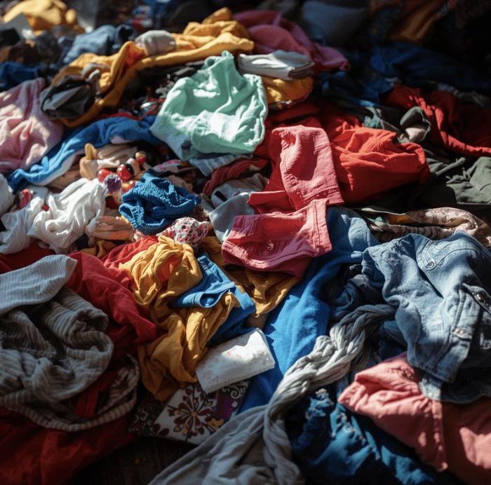 Pile of cloathes