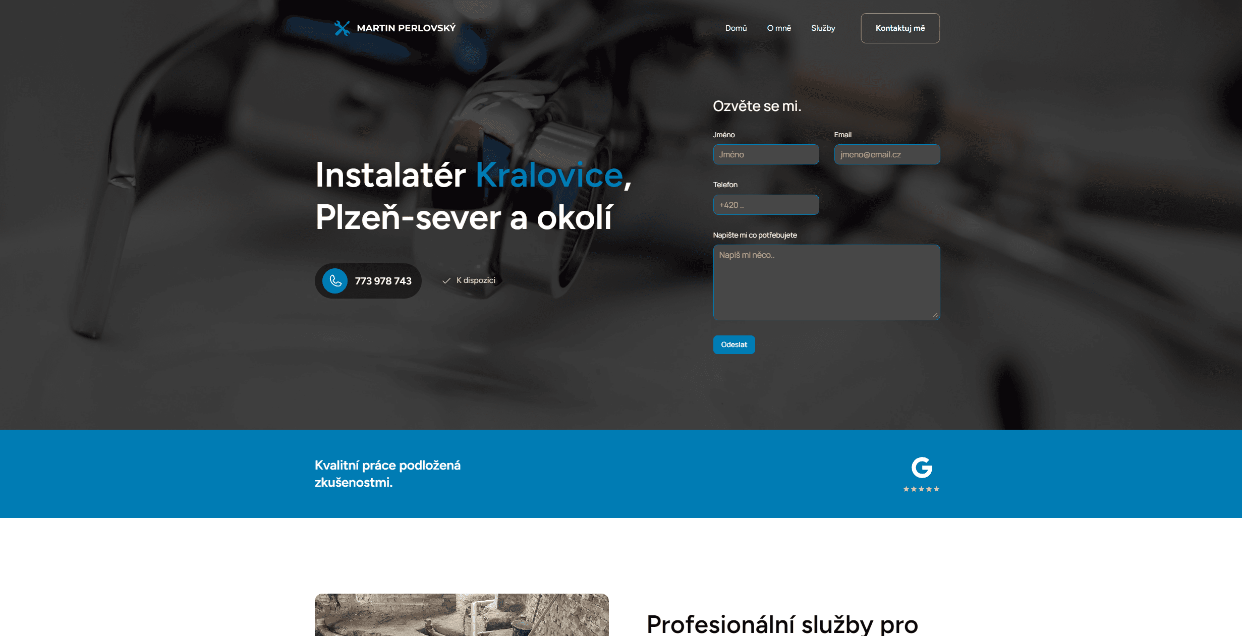 Dark pricing table titled "With Clarity." Displays three subscription tiers: Starter ($2,500), Professional ($5,000), and Enterprise ($10,000), listing features, timelines, and "Get Started" buttons.