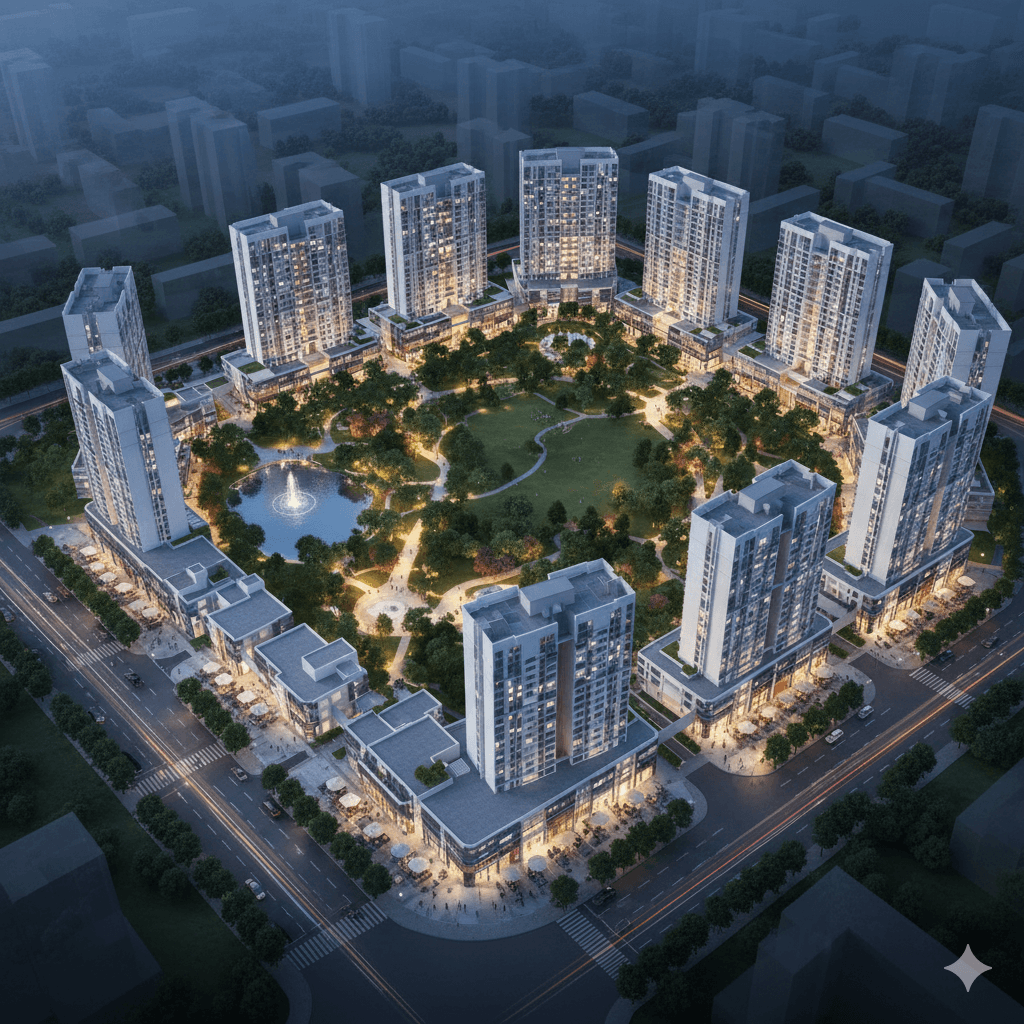 integrated All-in-One community living experience at M3M International City, Manesar, Gurgaon