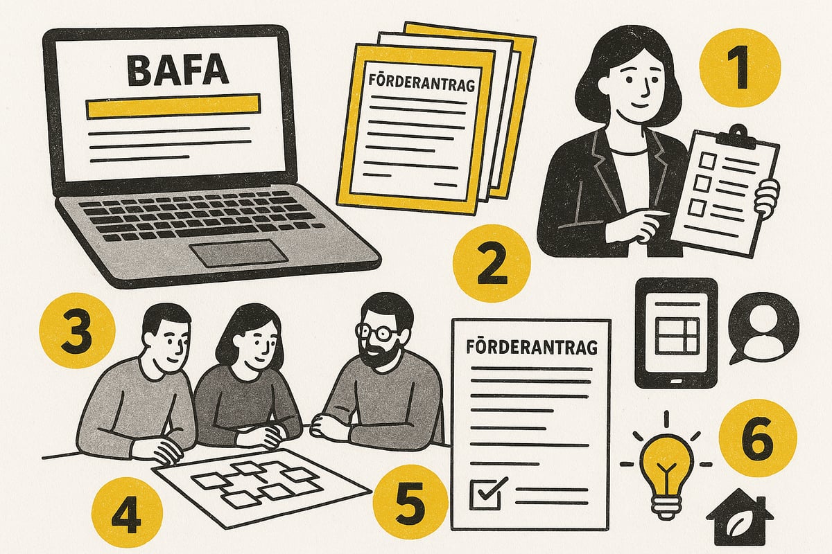 Schritt-für-Schritt: Der Antragsprozess für BAFA-Fördermittel