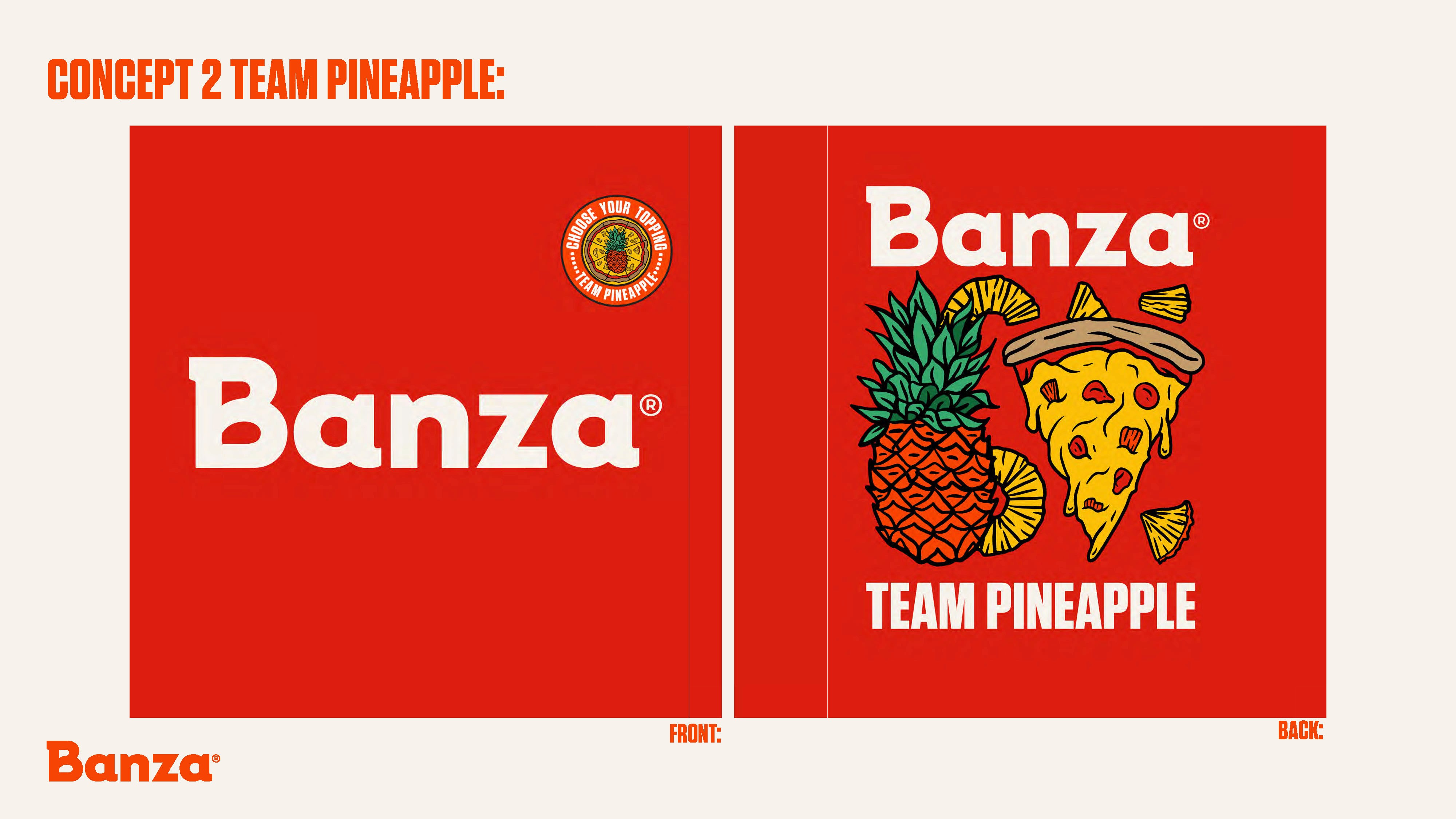 Banza Expo West Concept Presentation Deck