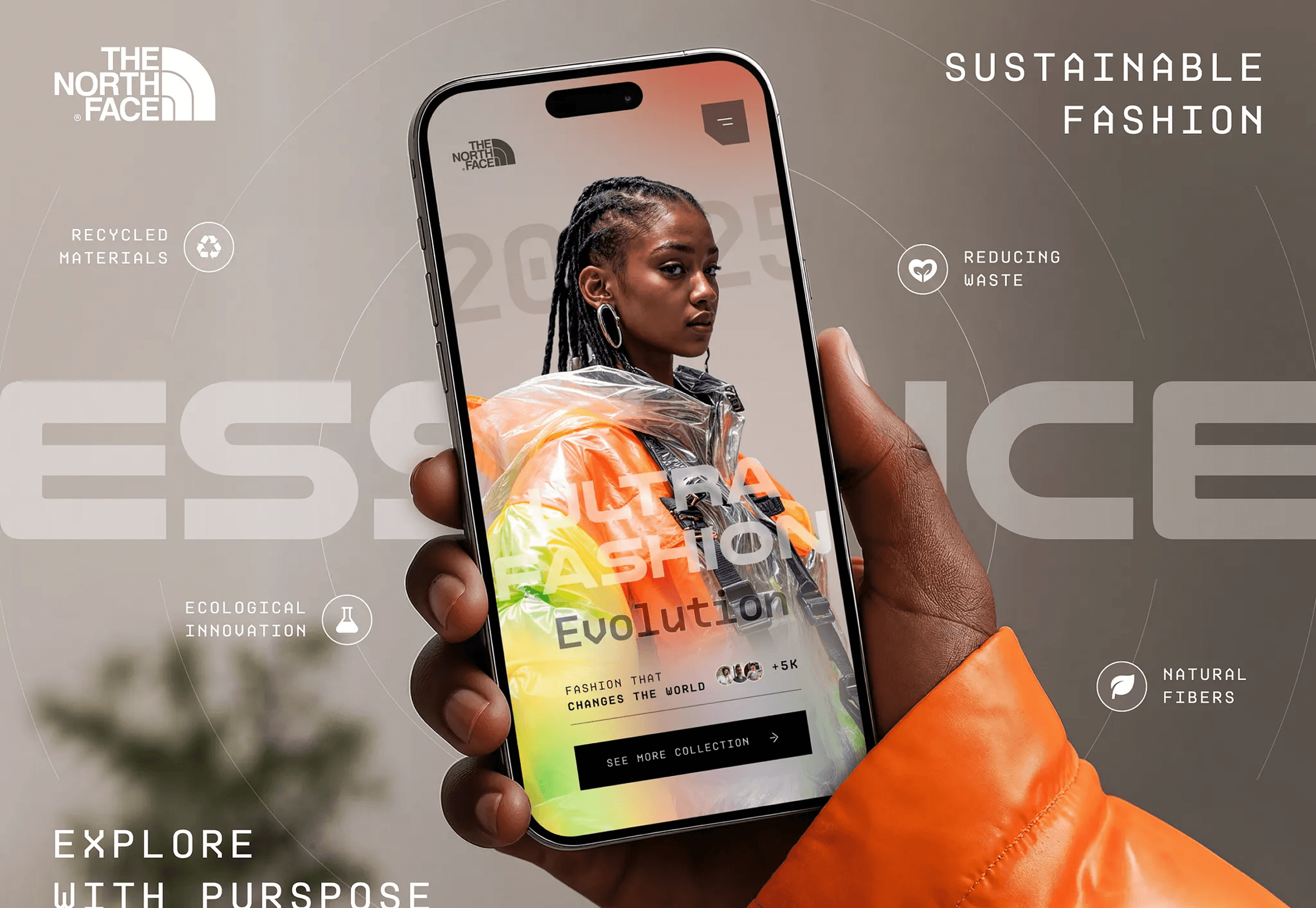 The North Face UI & UX Design