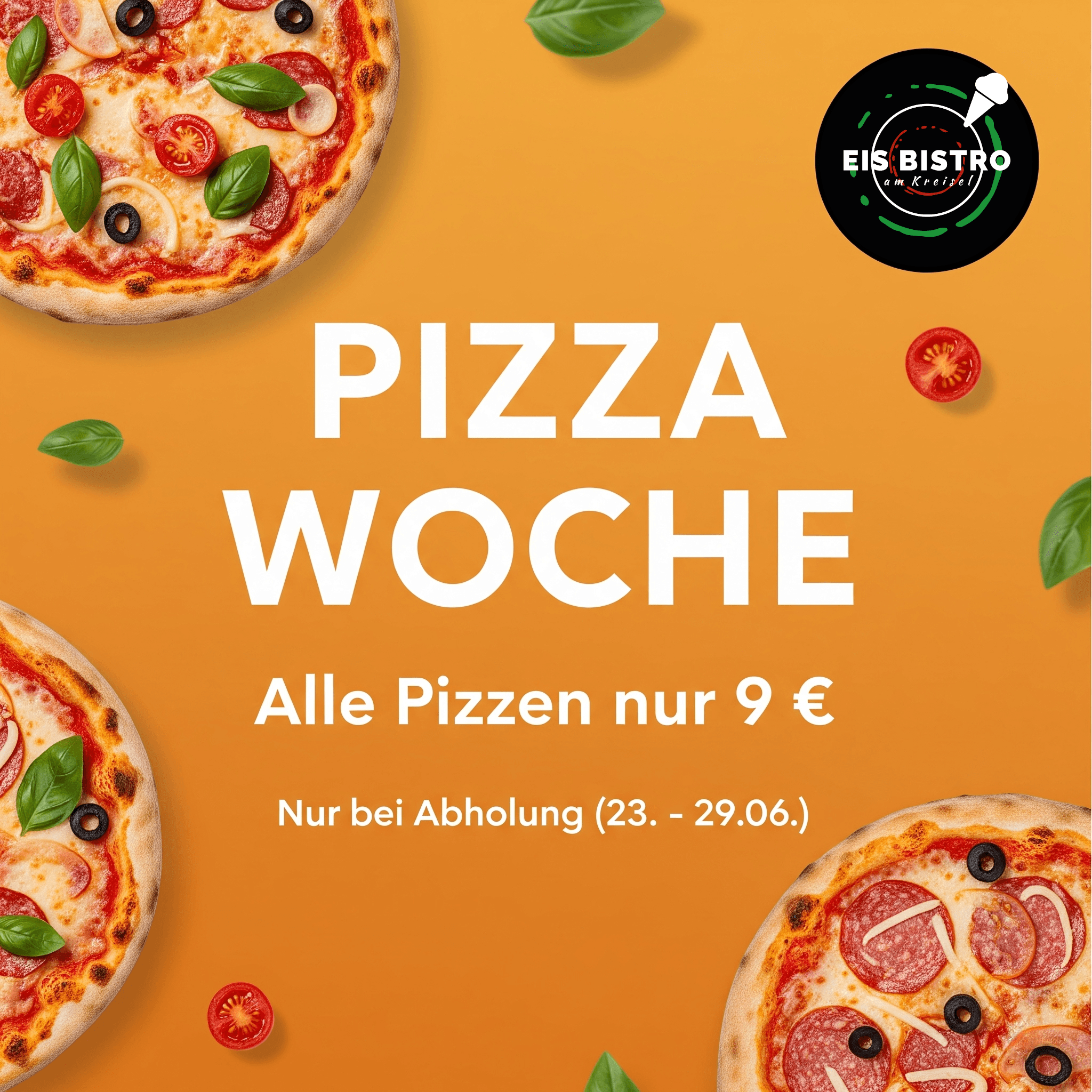 Pizza Woche - Grafik