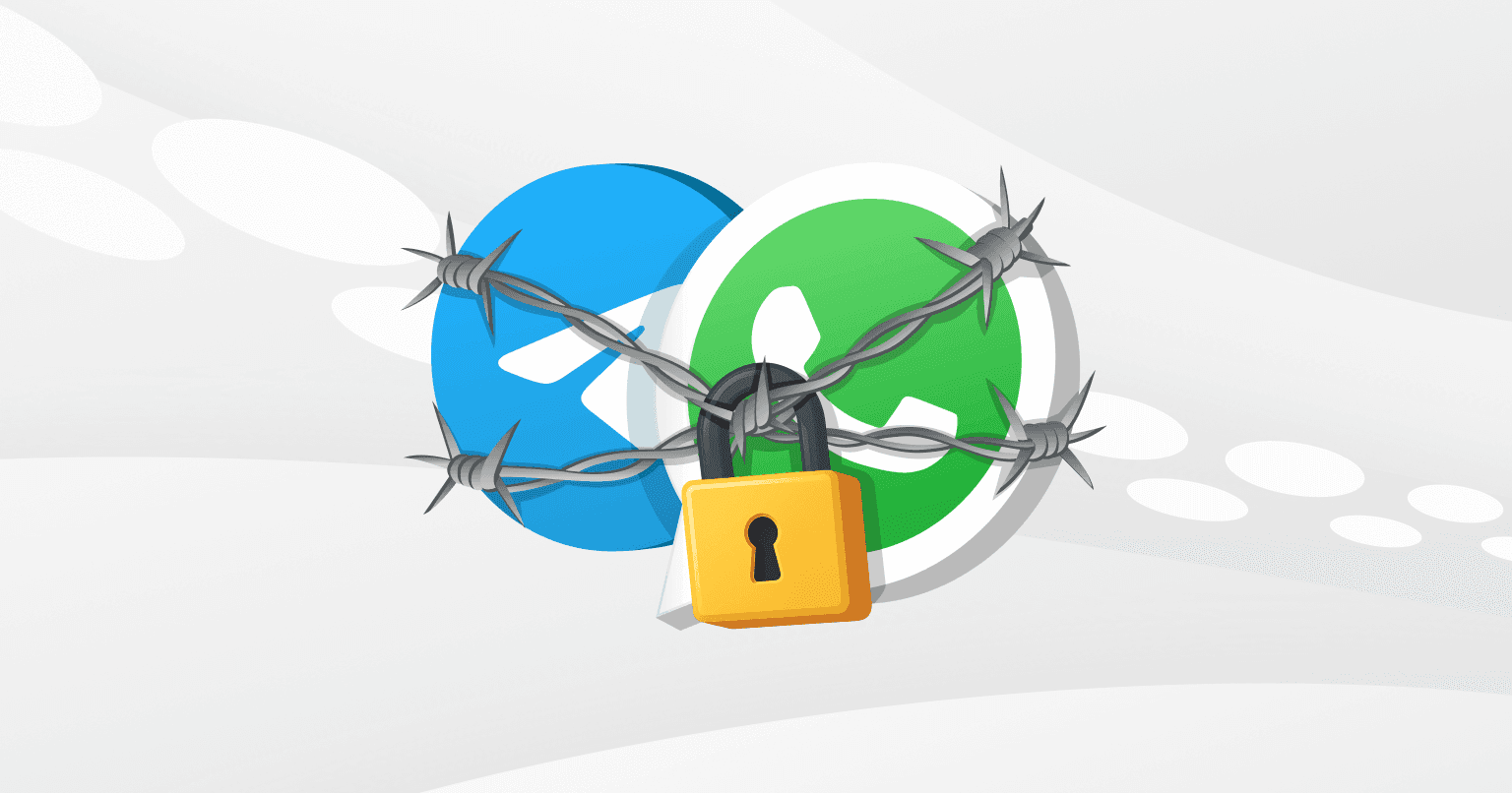 RKN bloqueou parcialmente o Telegram e o WhatsApp na Rússia