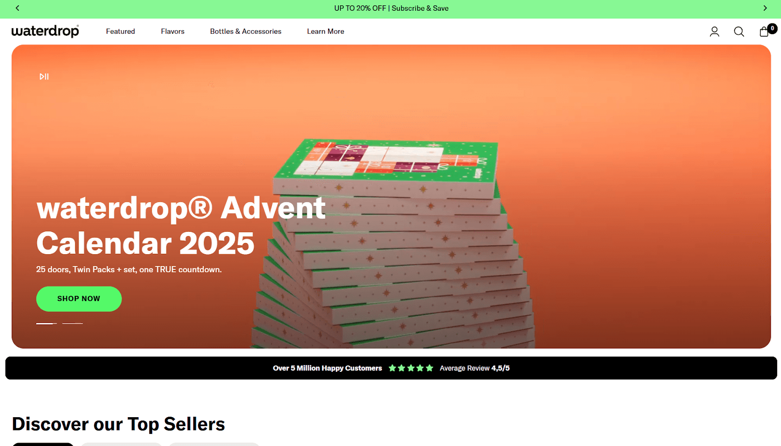 Waterdrop Homepage