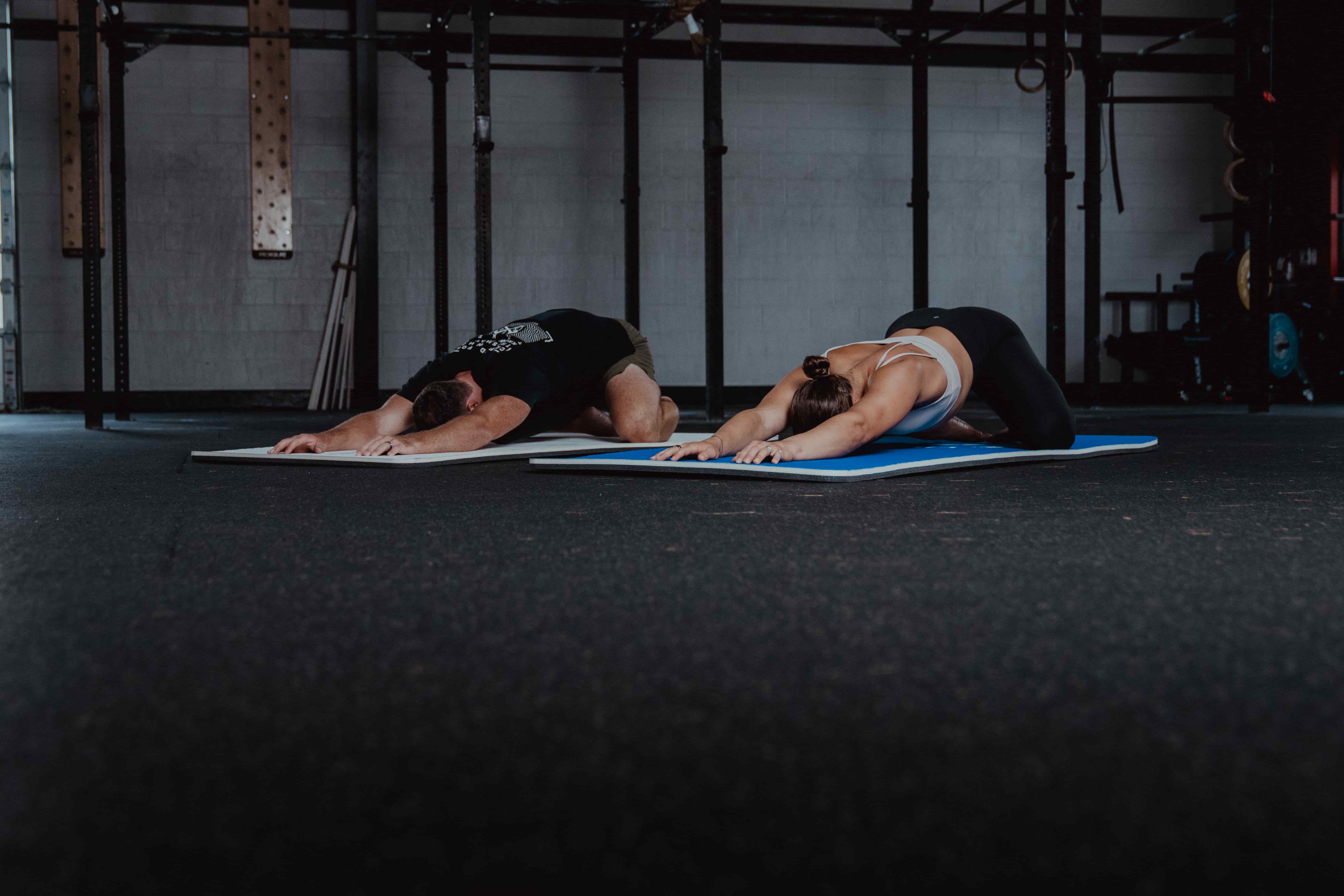 Man and Woman Working out - Best Stretching Routine