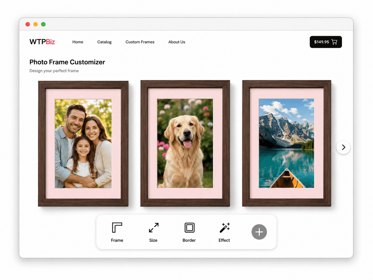 Photo Frame Customizer