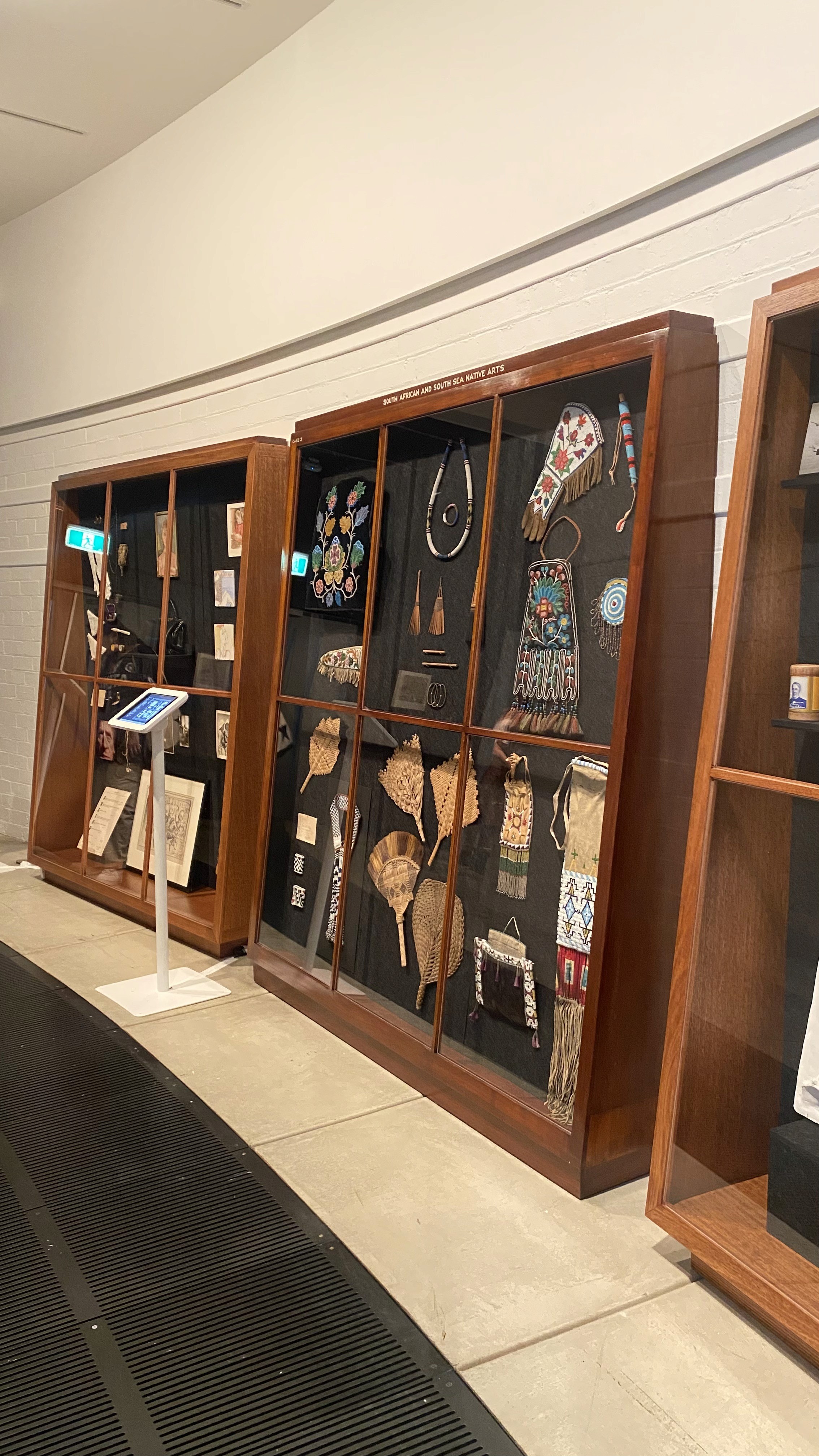 A collection of traditional attires from different cultures in the Grainger Museum