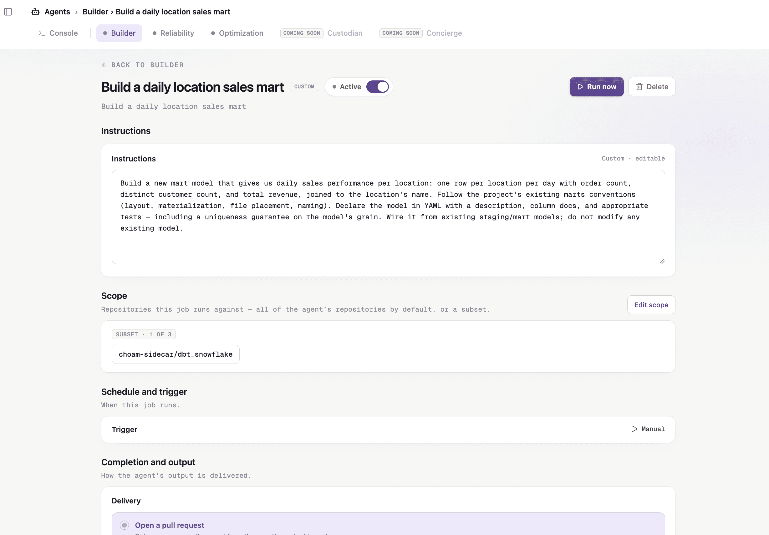 Sidecar drag-and-drop workflow builder for automating data operations and managing the modern data stack