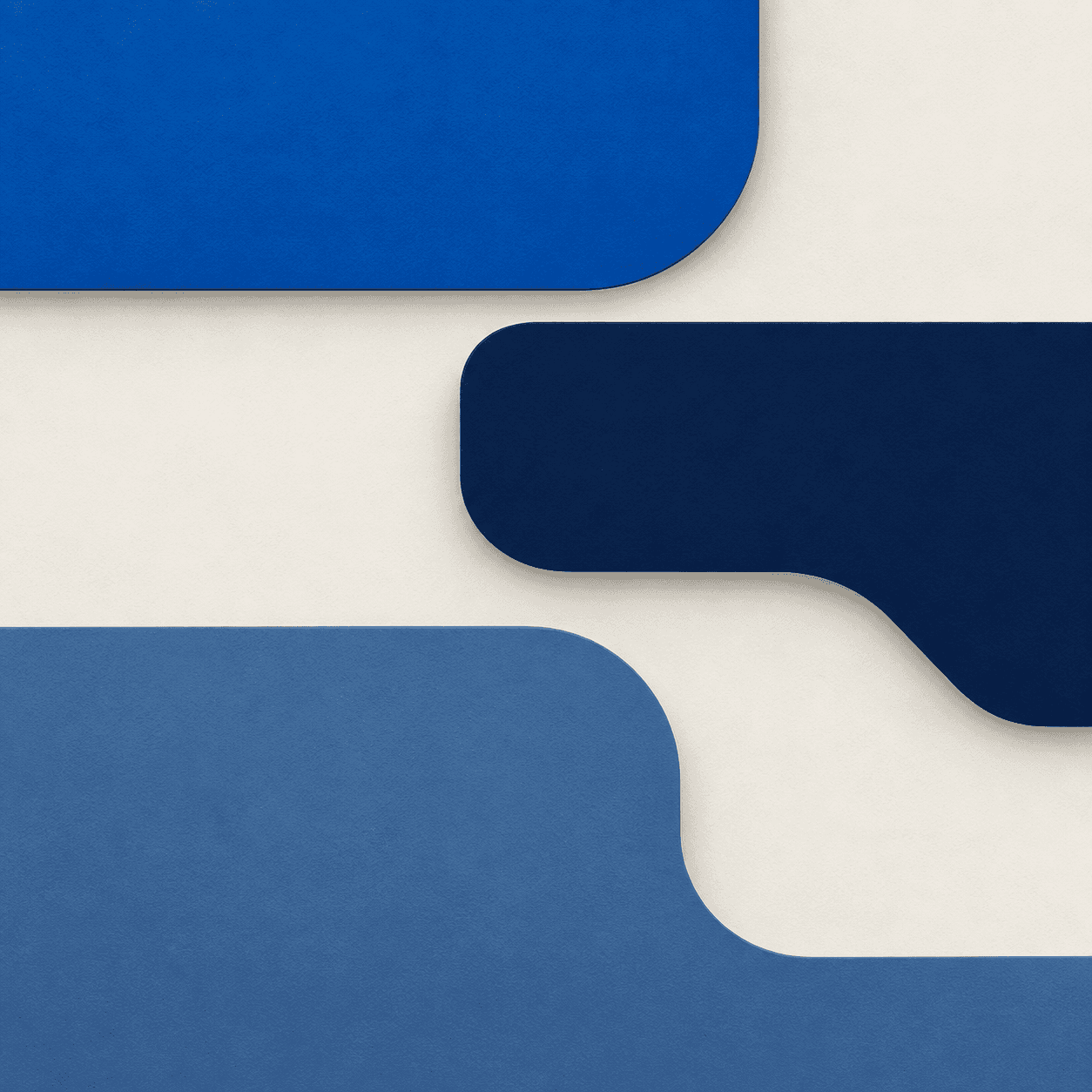 Abstract separated forms moving towards connection, representing a meaningful patient response