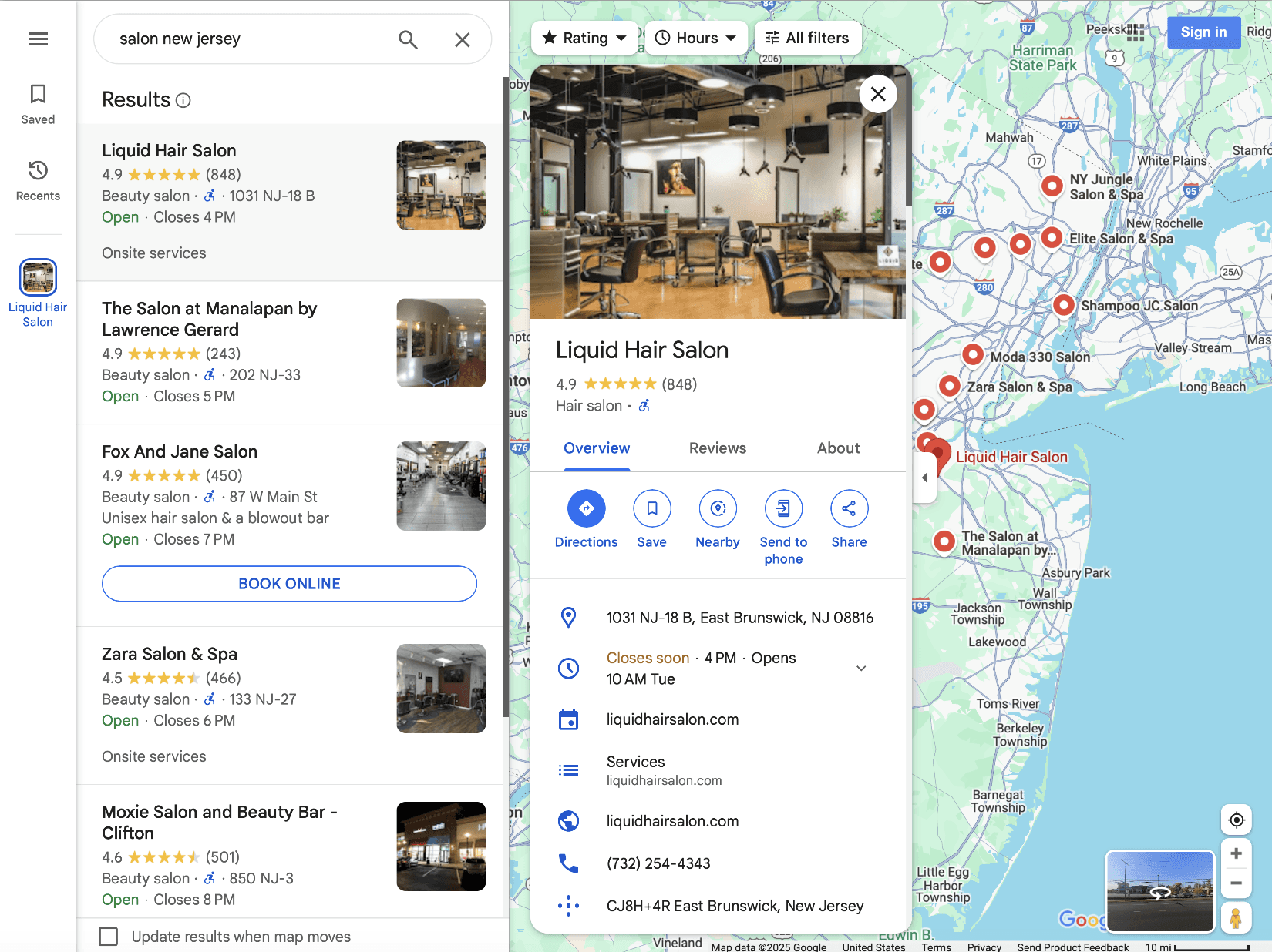 Screenshot of Notion template recipe