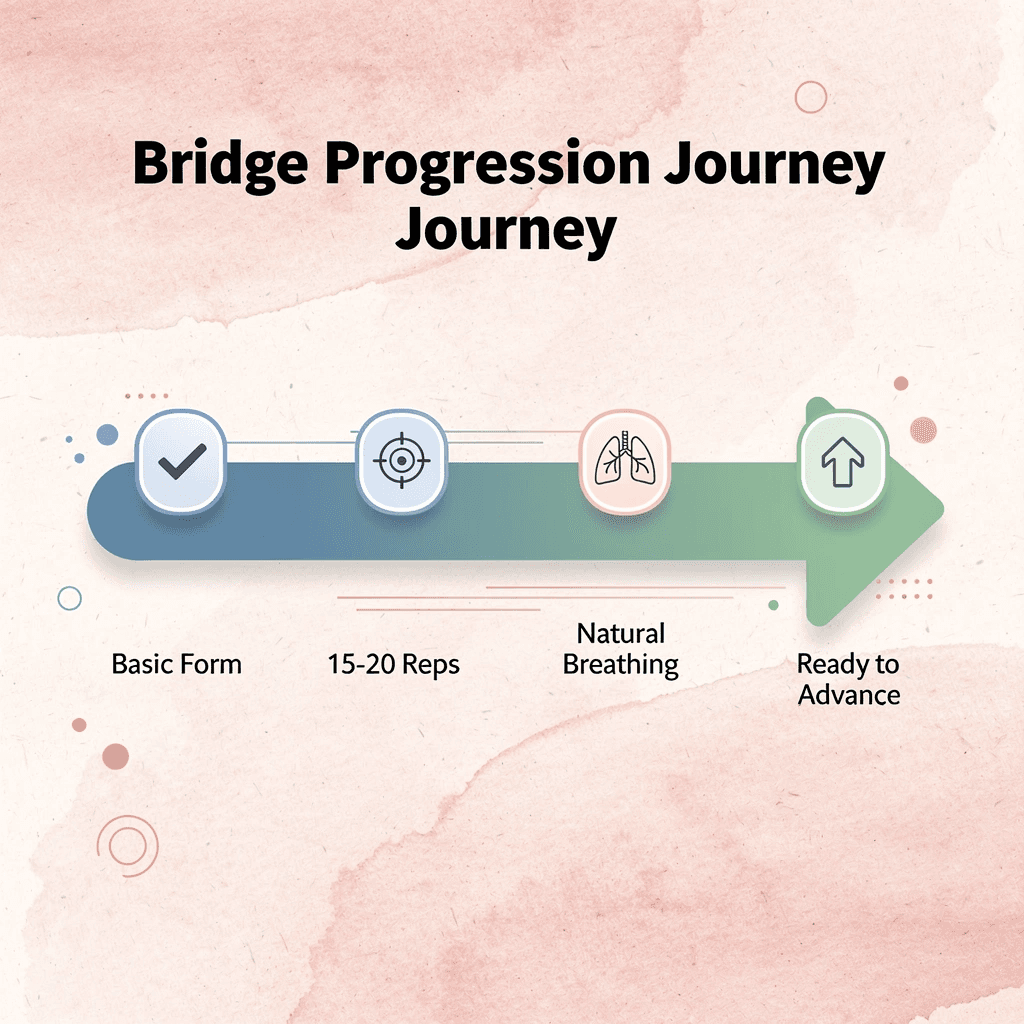 Progression arrow showing stages from basic form to advanced readiness