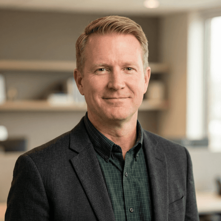 Confident middle aged man professional headshot