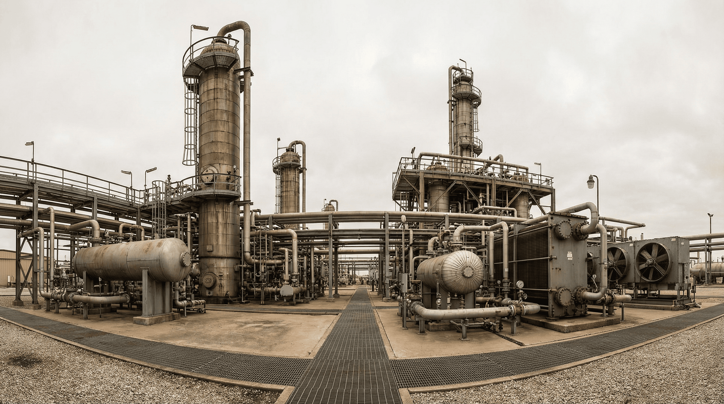 Amine gas treating unit in natural gas processing facility