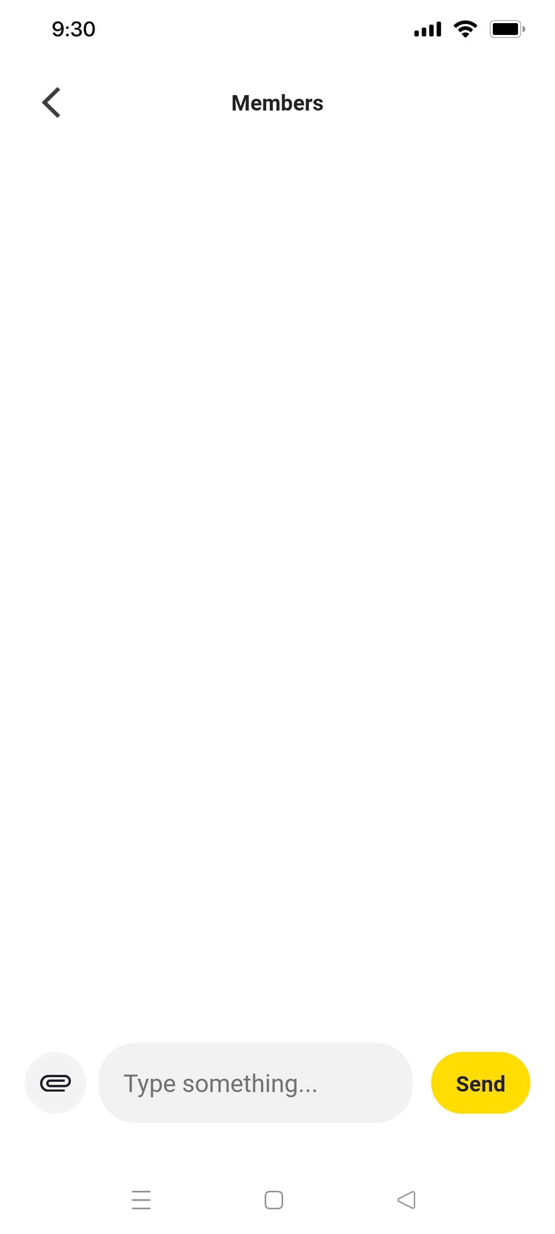 Buy me a coffee Type message 4 screen