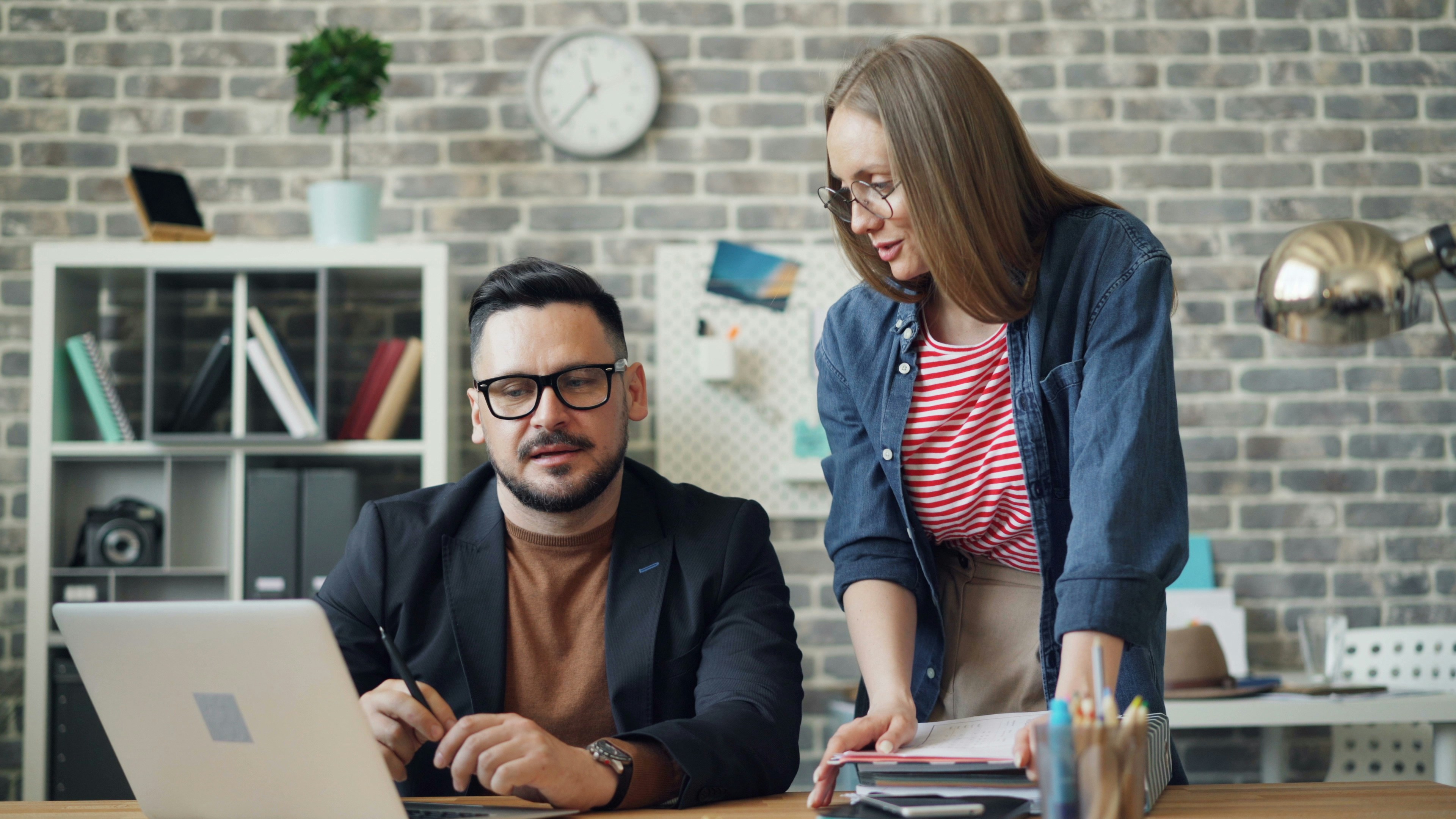 man and woman testing Latest AI Tools