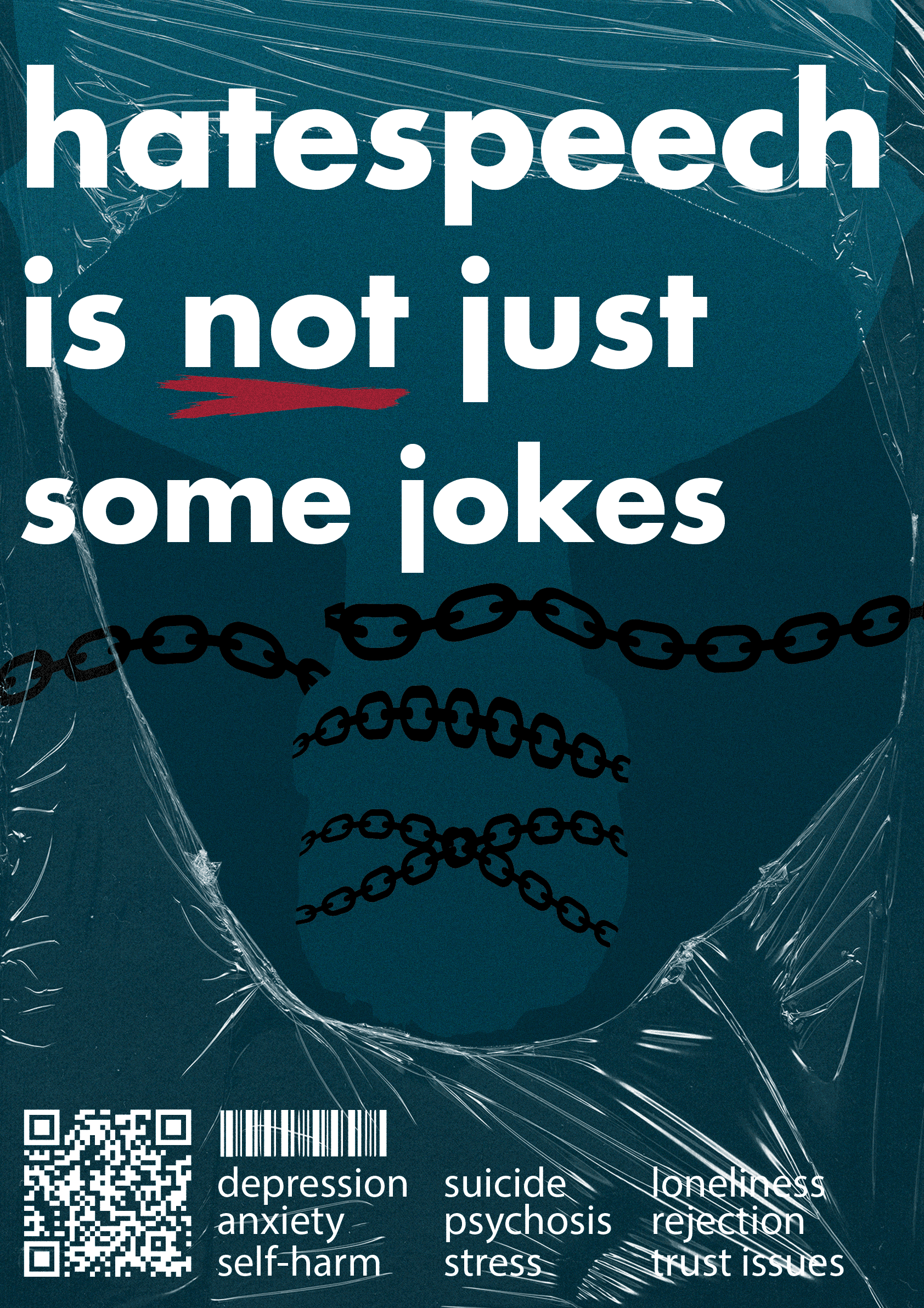 Typography-led identity artwork