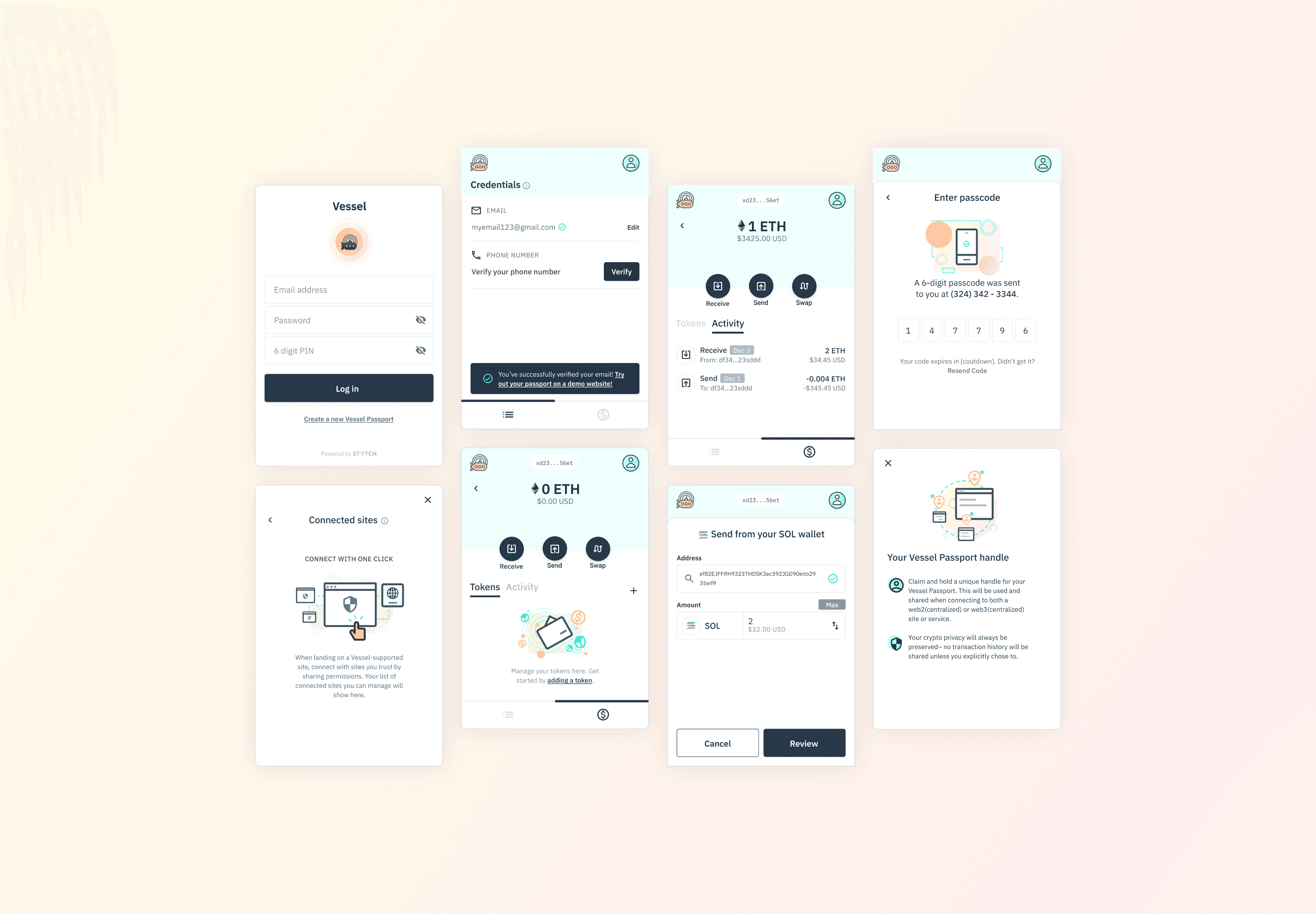 Authenticaion example apps