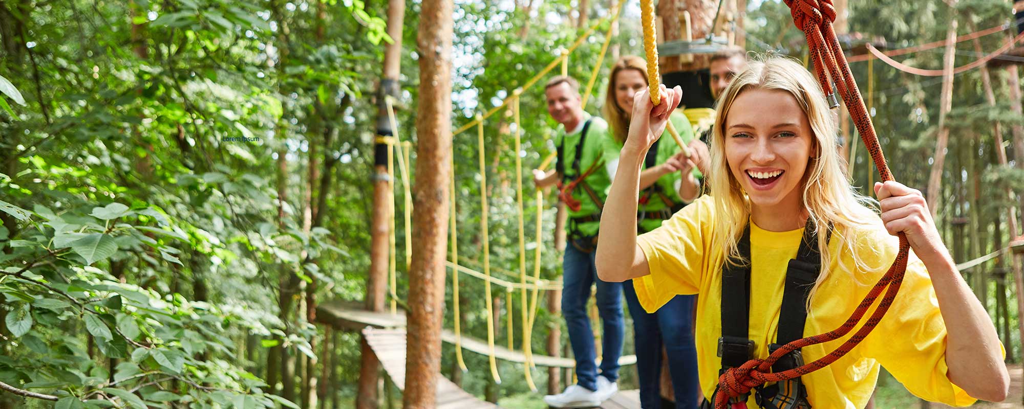 Bild von Menschen in der Natur