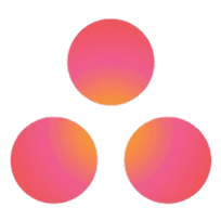 Logo di Asana