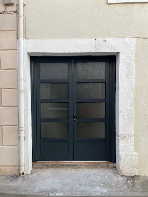 Porte d'entrée Aluminium