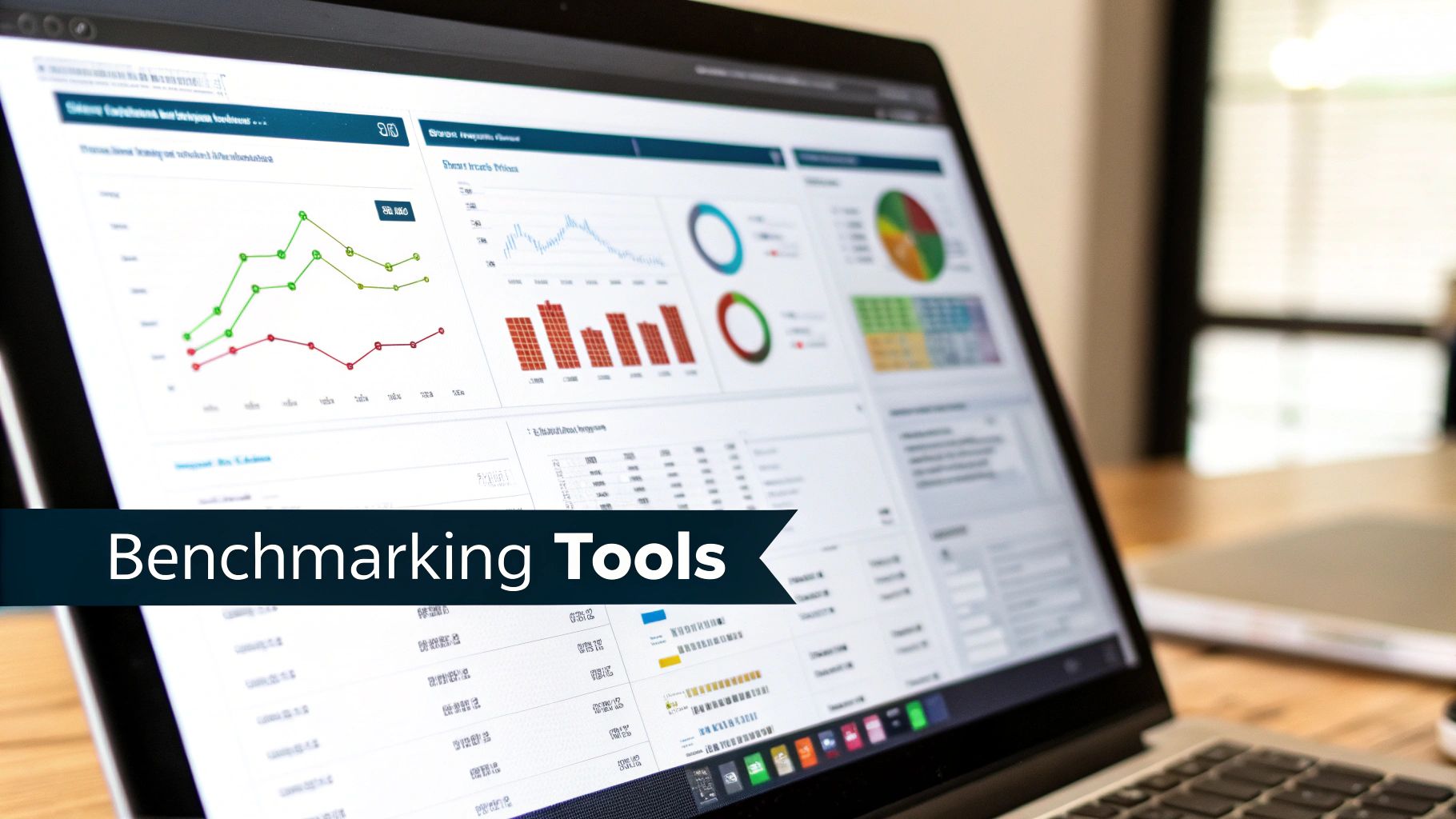 A magnifying glass hovering over various charts and graphs, symbolizing the careful selection of data sources for analysis.