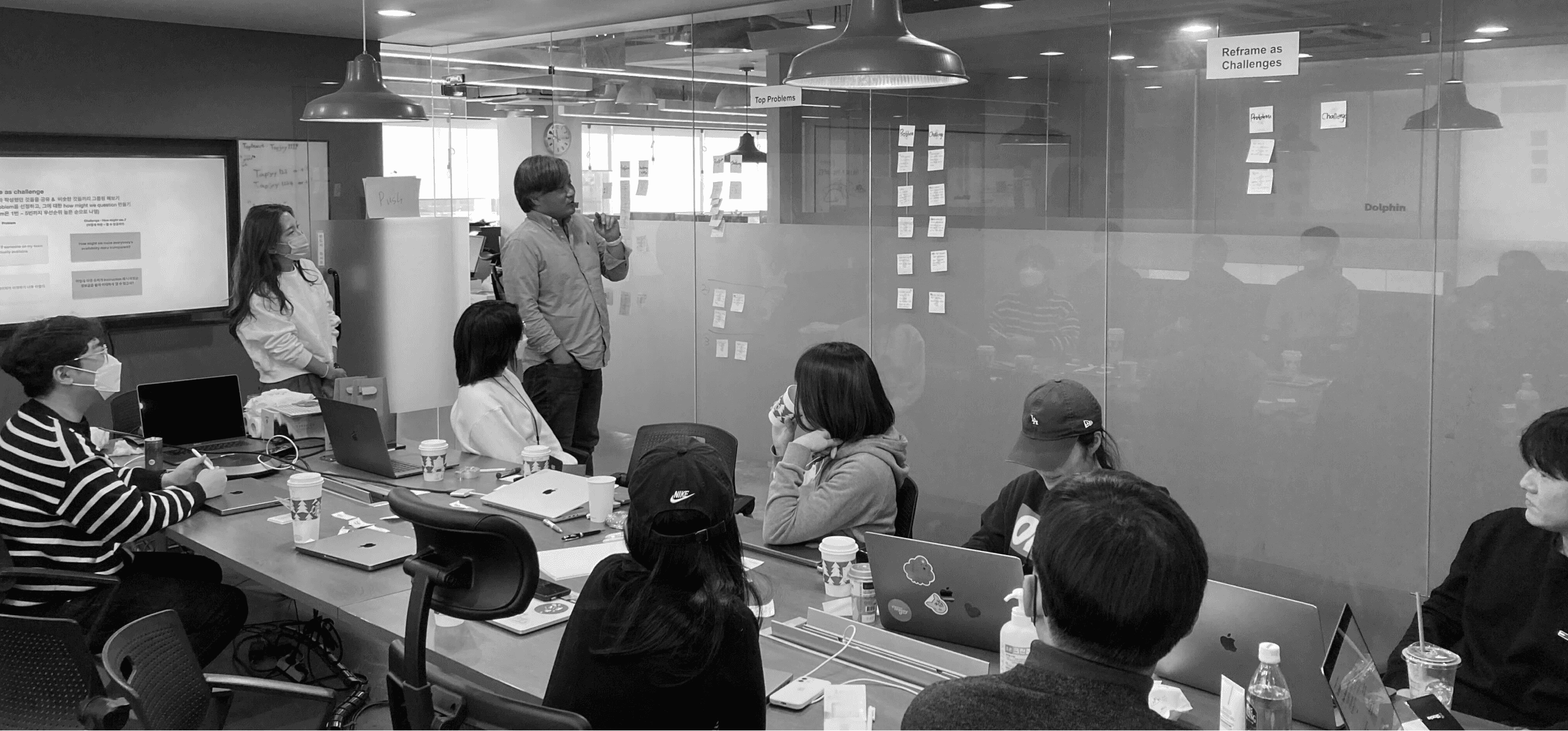 Team meeting — design review session