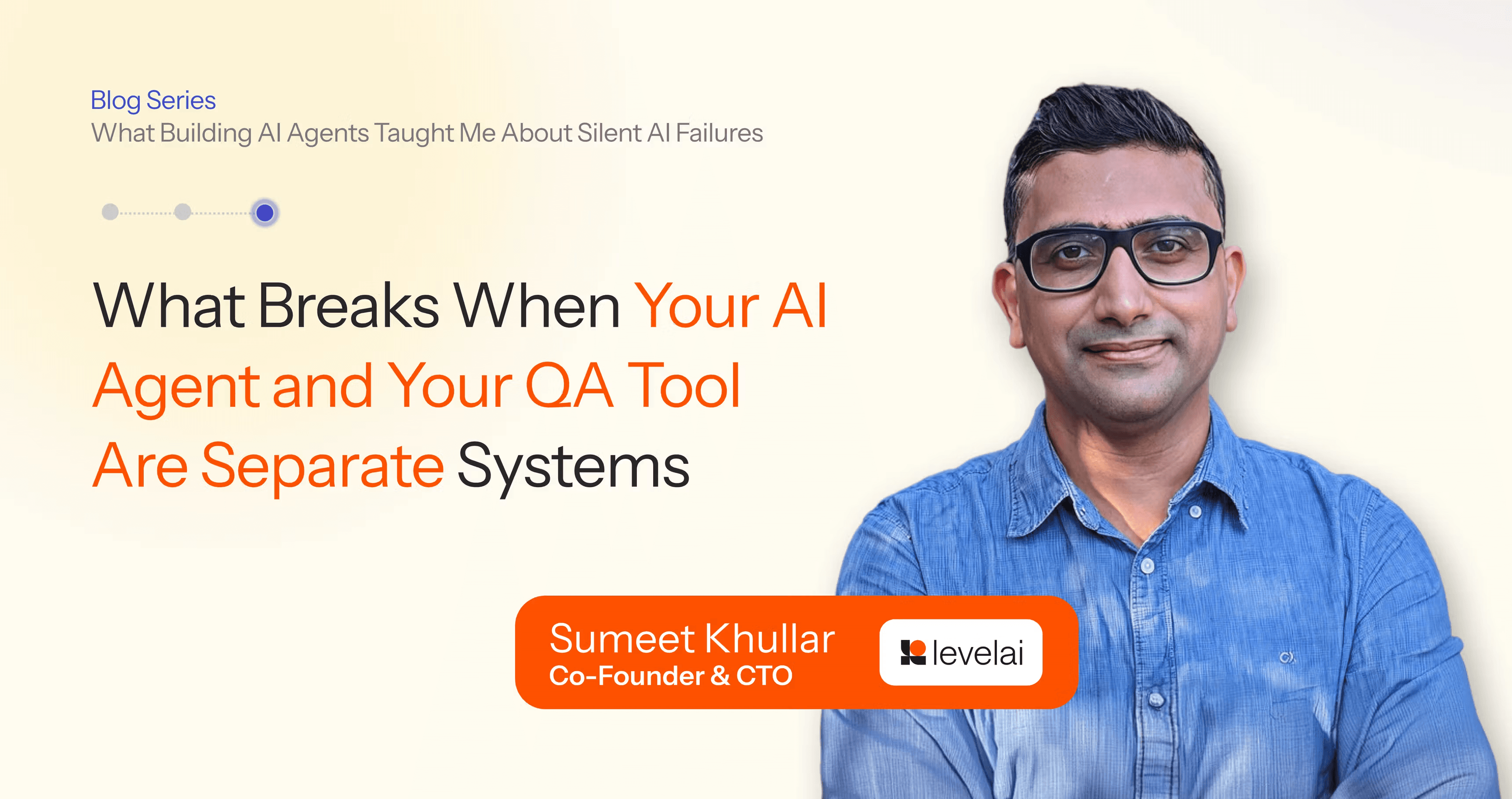 What breaks when your AI agent and your QA tool are separate systems?