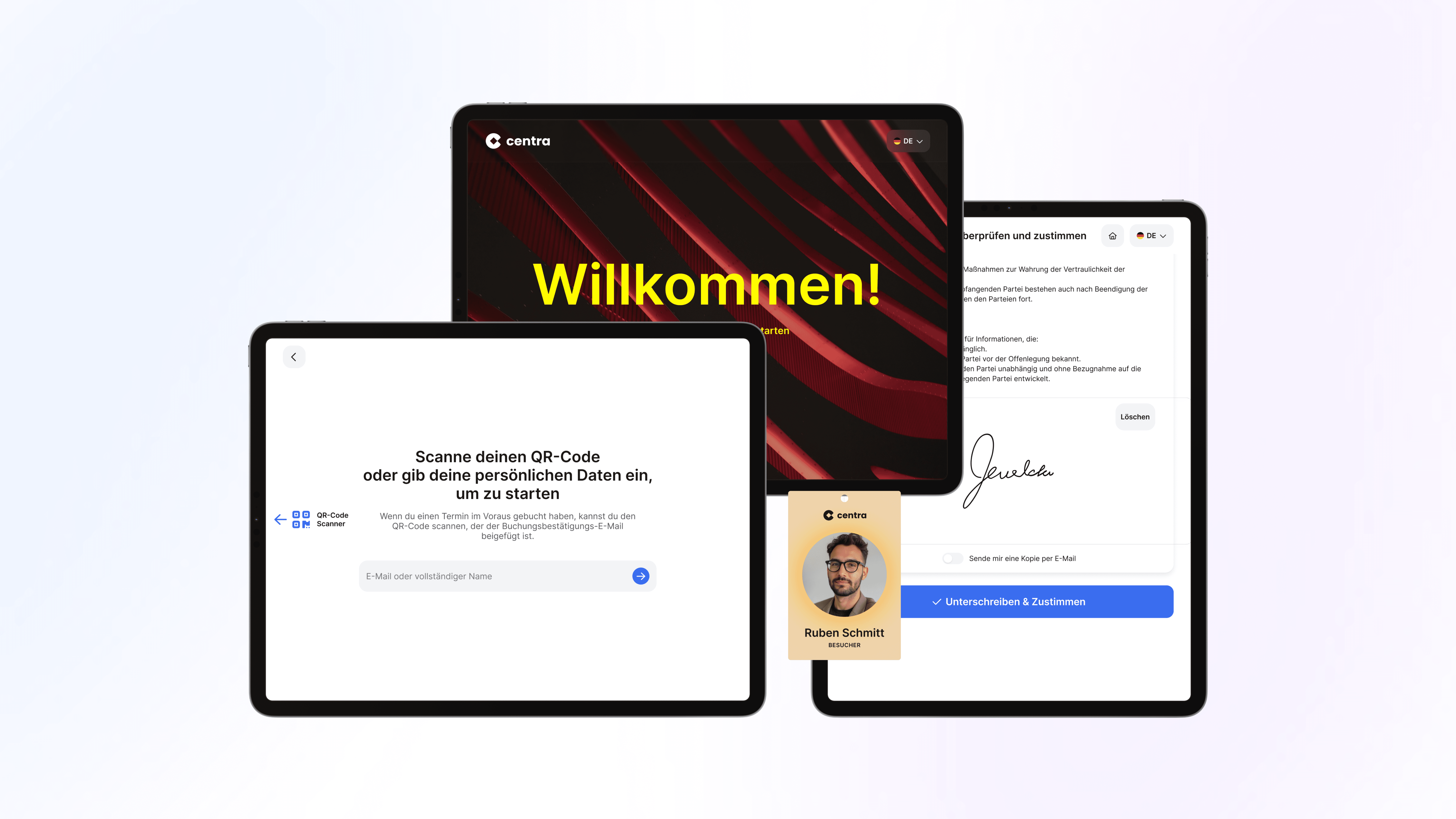 DSGVO-konformes Besuchermanagement von anny aus Deutschland