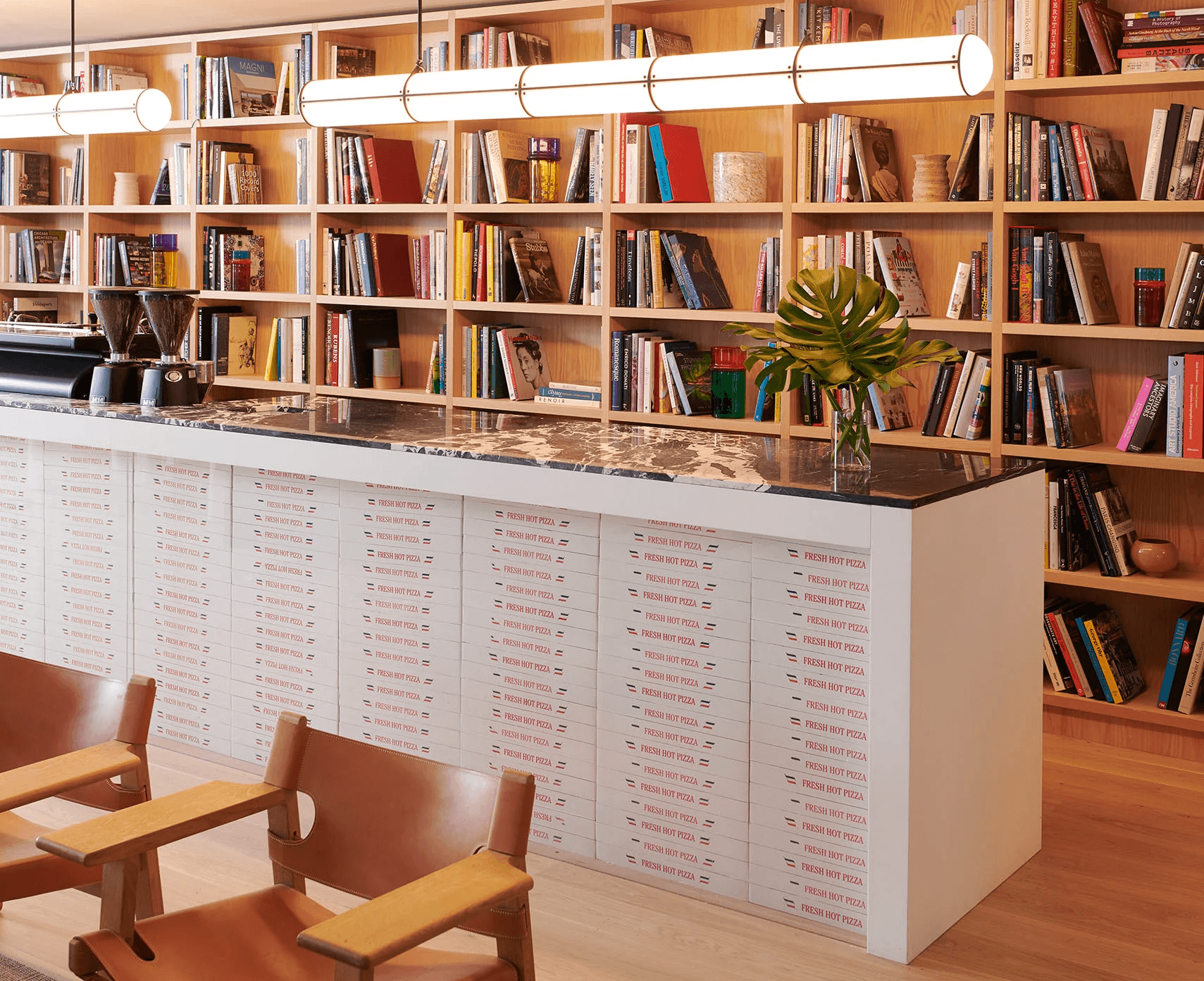 85 Broad library and workspace interior