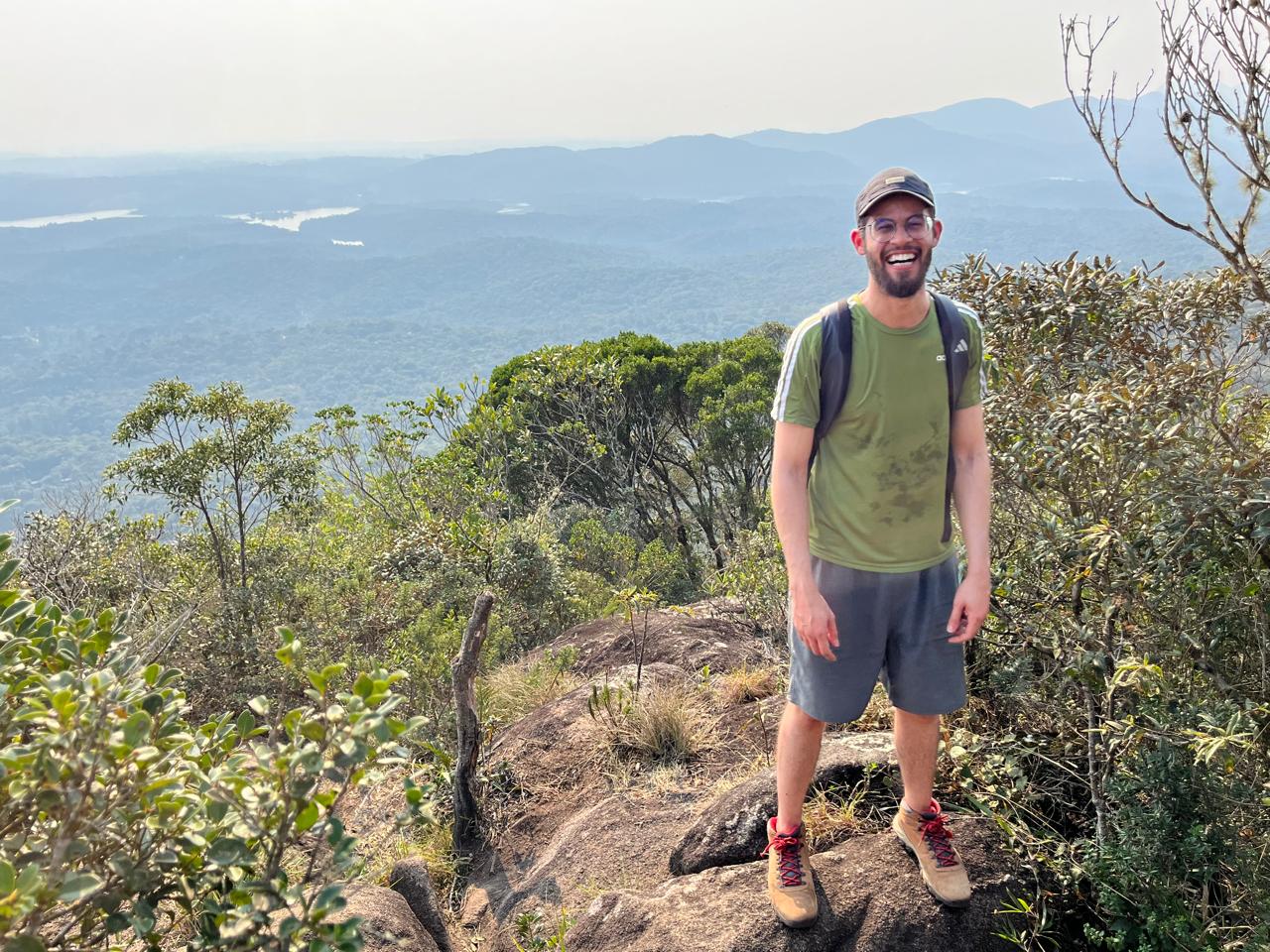 a group of people walking on a sidewalk