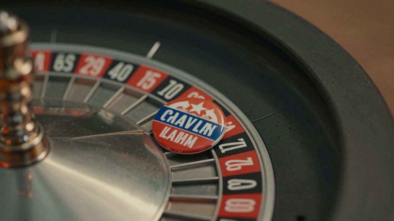 Political ad compliance roulette wheel