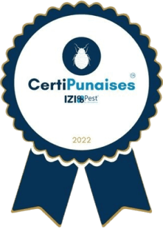 Logo certification Punaises IZIpest