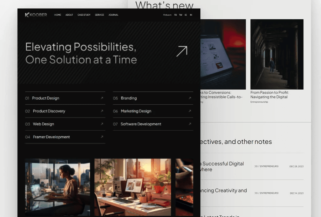 Creative Portfolio Website