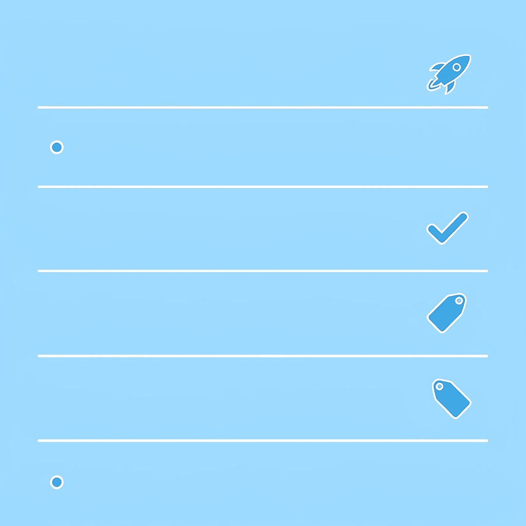  Checklist showing three requirements for January crafts: fast material arrival, matching lesson goals, and no multiple websites needed