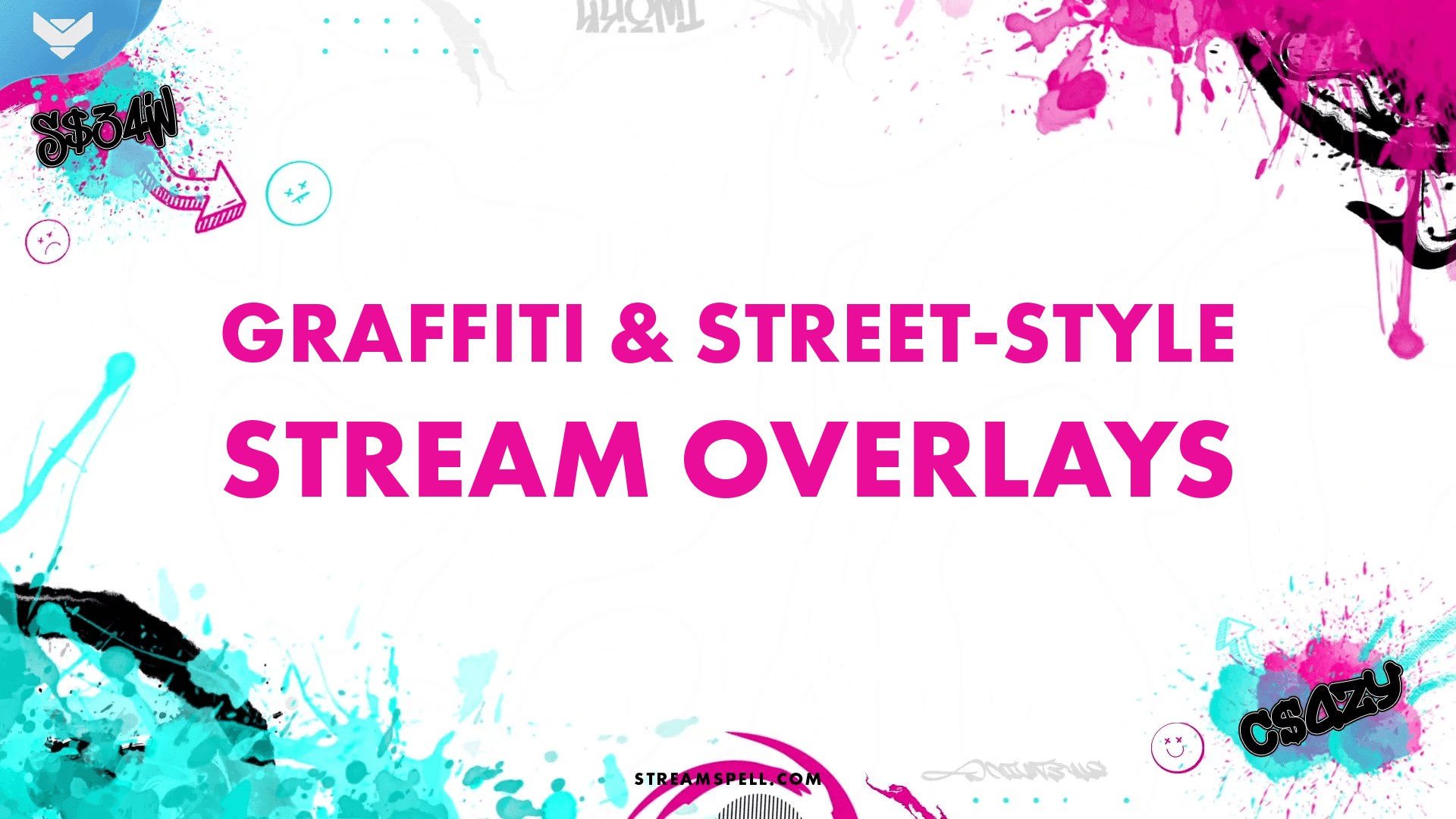 Top Street & Graffiti Twitch Overlays for OBS & Streamlabs (2025)