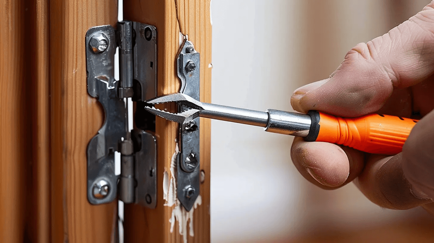 removing-old-door-hinges