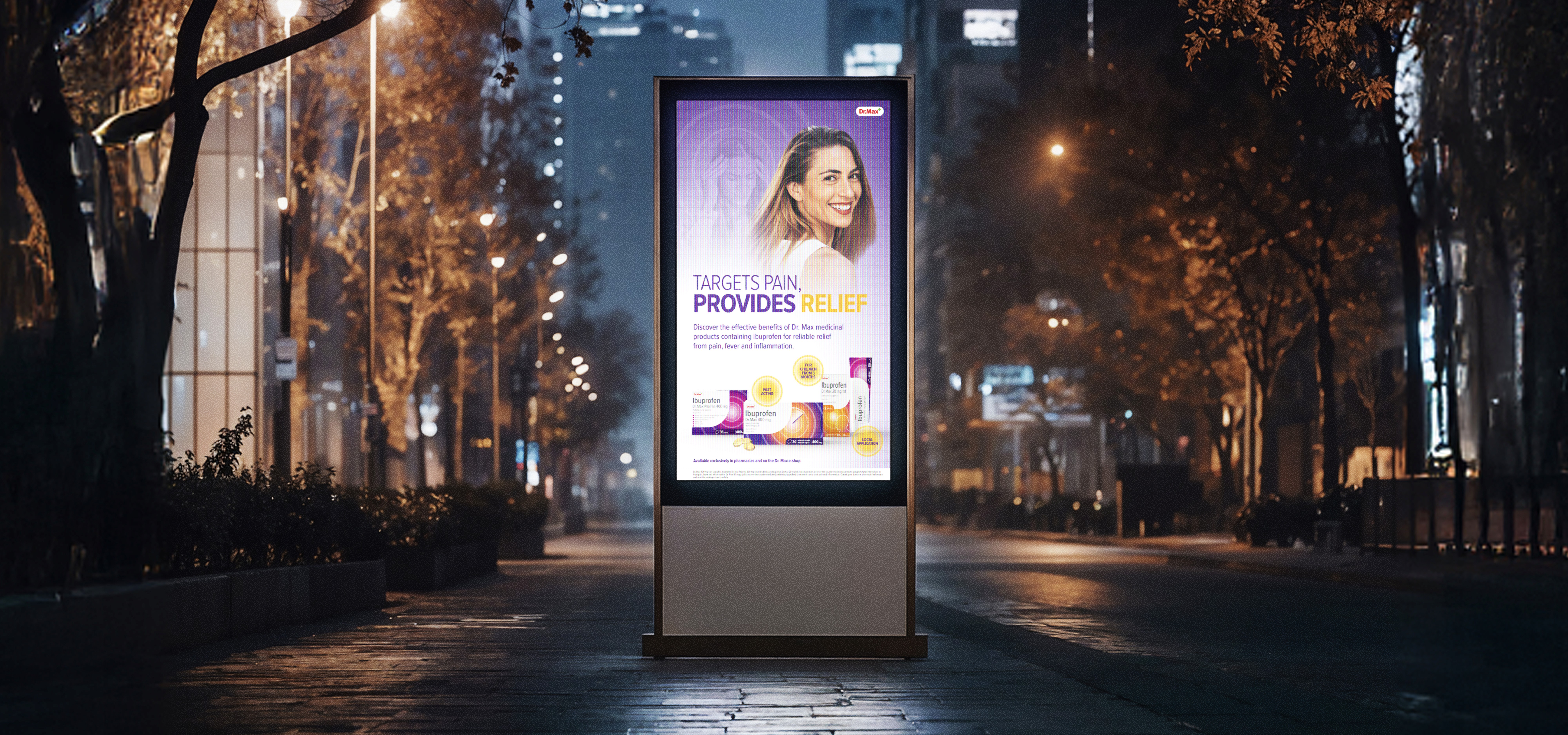 Ibuprofen Led Billboard