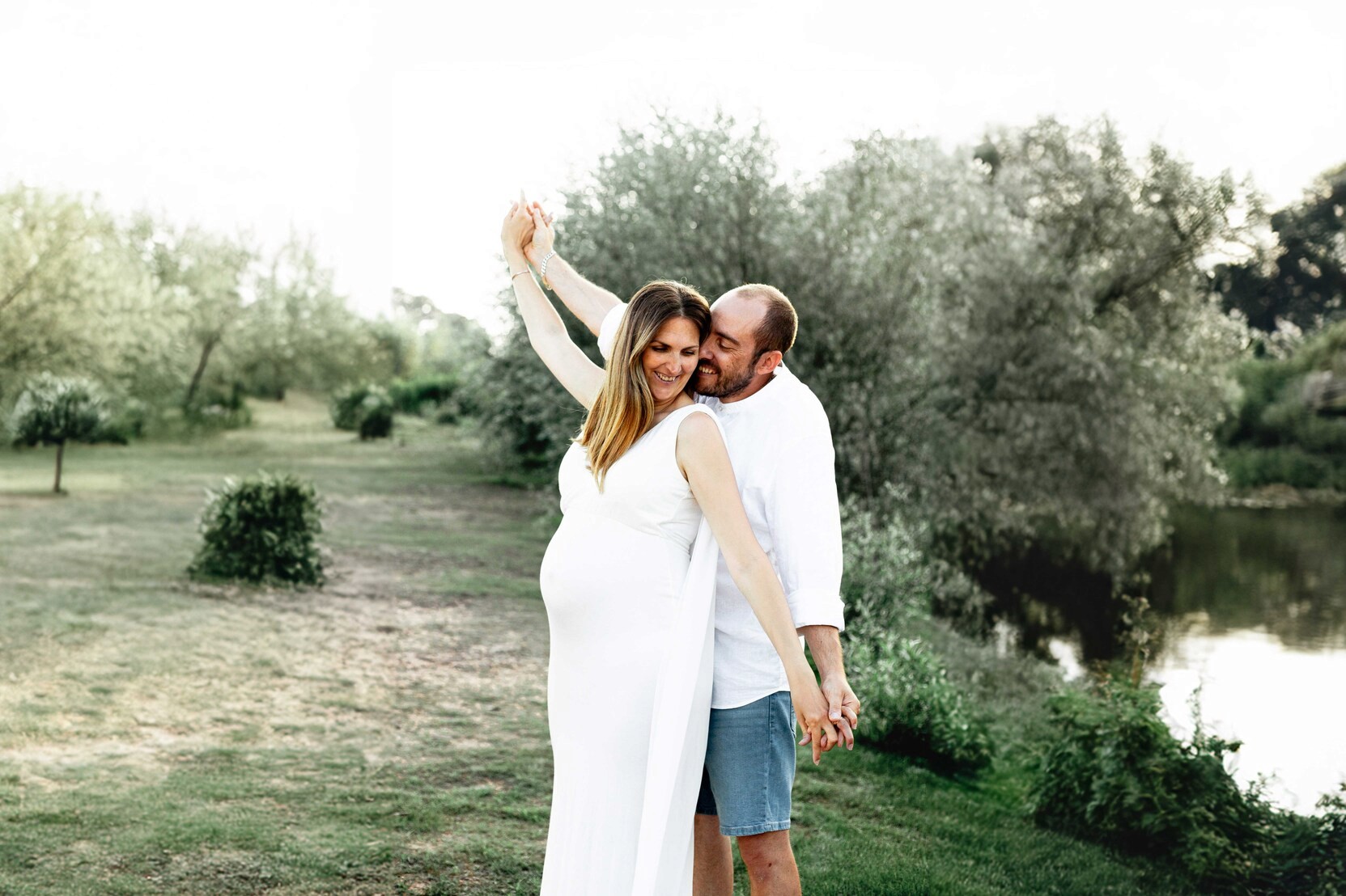 photo grossesse couple alsace nature