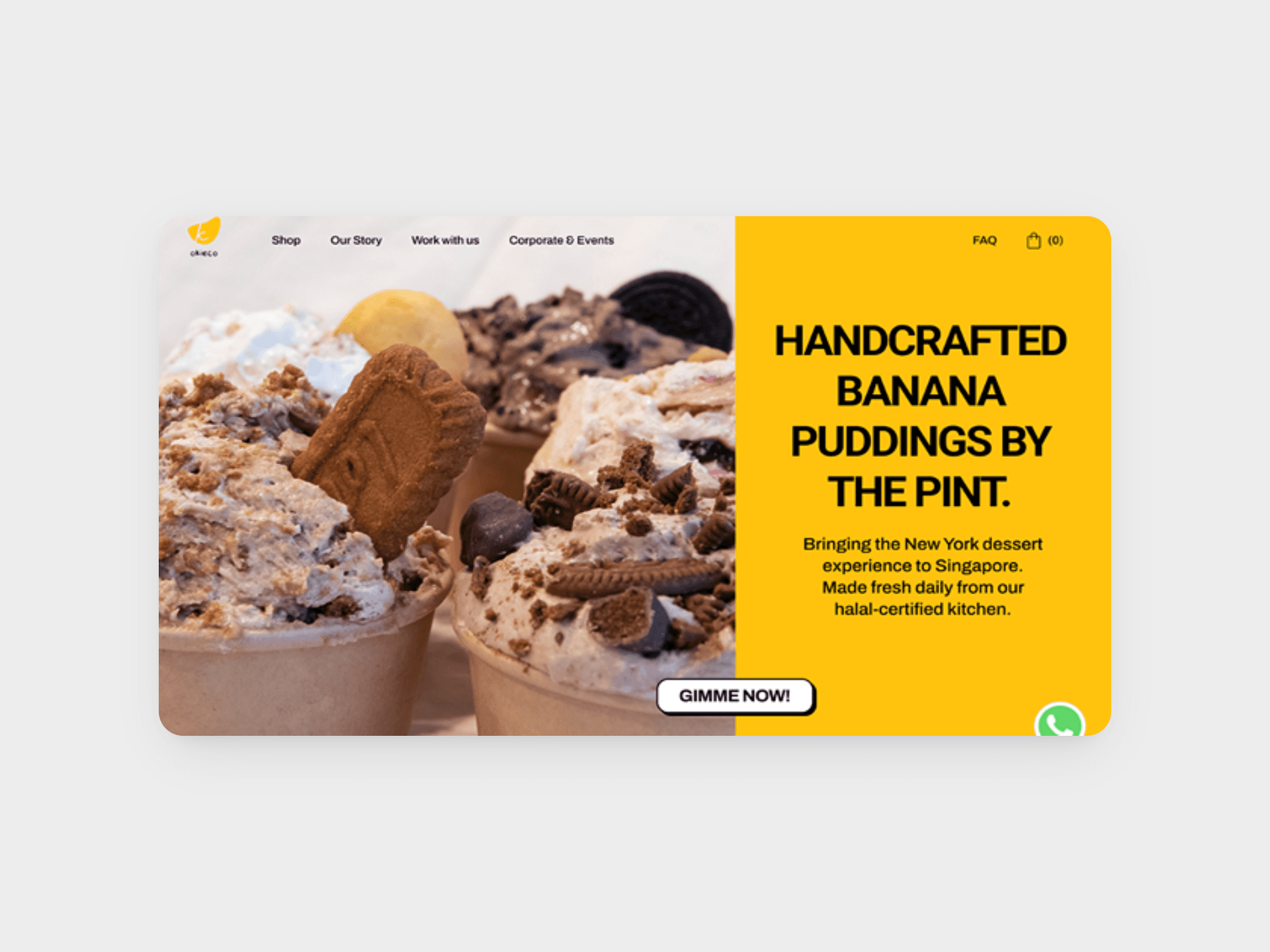 Hero Image of Okieco Website