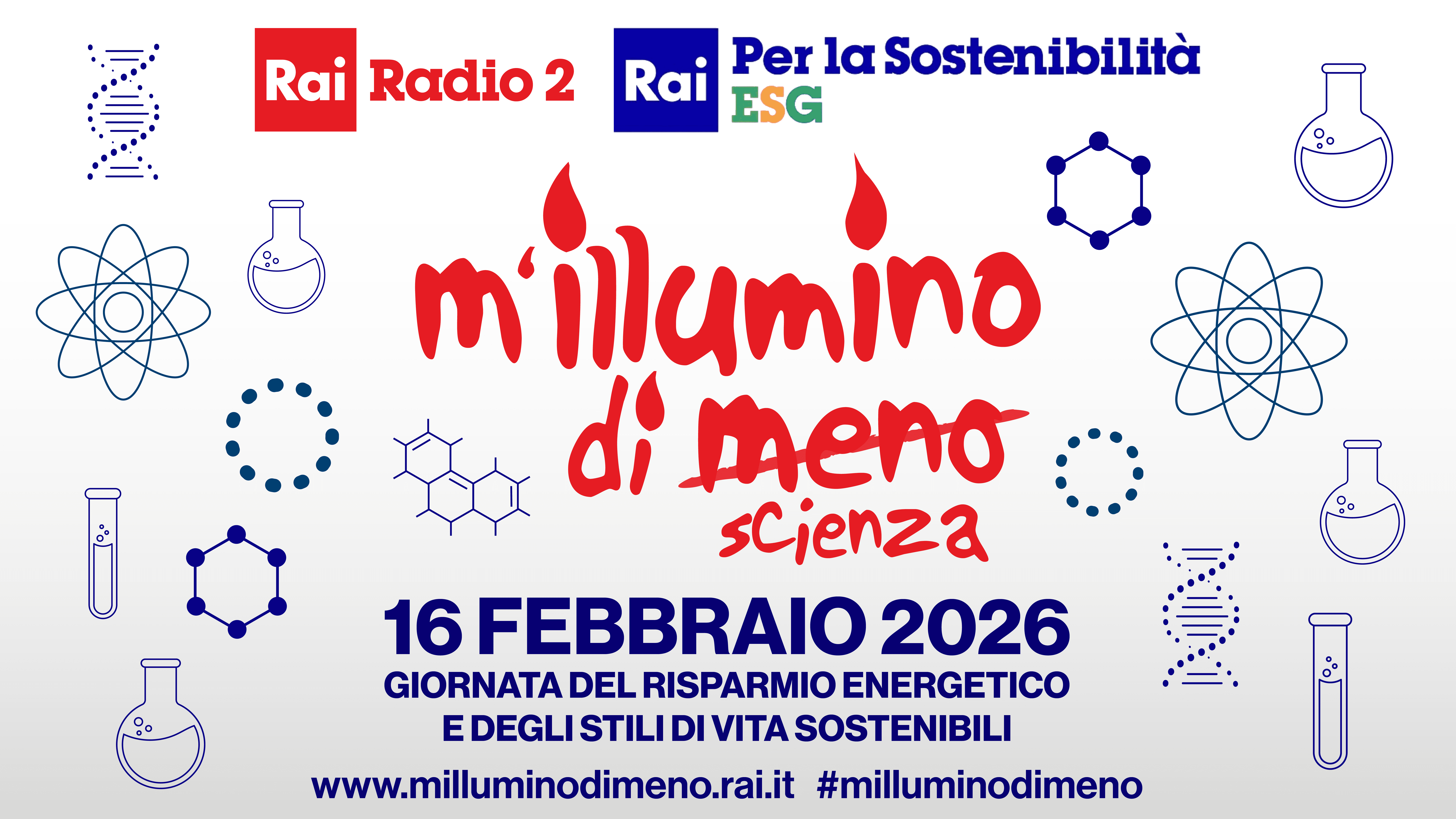 M'illumino di meno Rai Radio 2, 2024