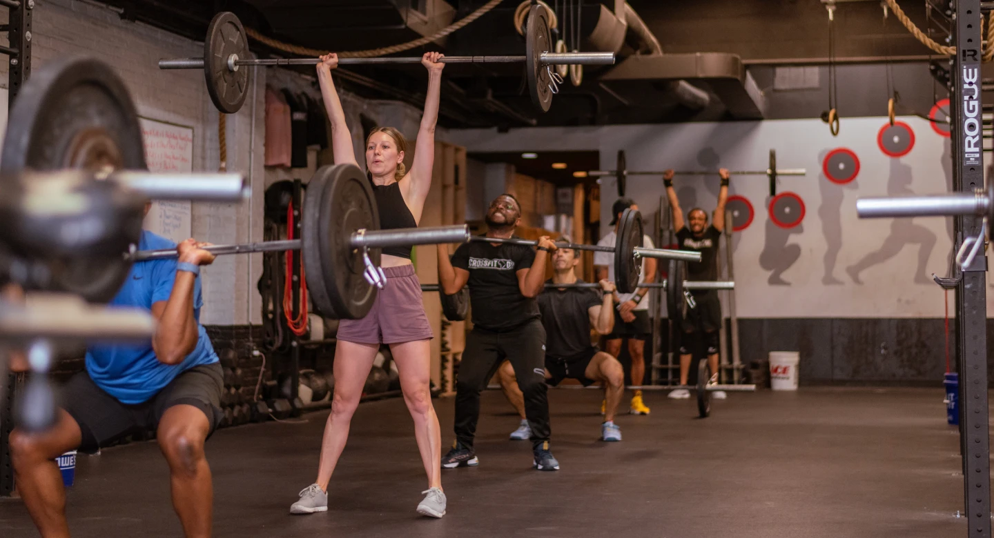Dynamic picture of a cyclist riding downhill