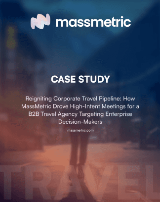 MassMetric B2B travel meetings case study