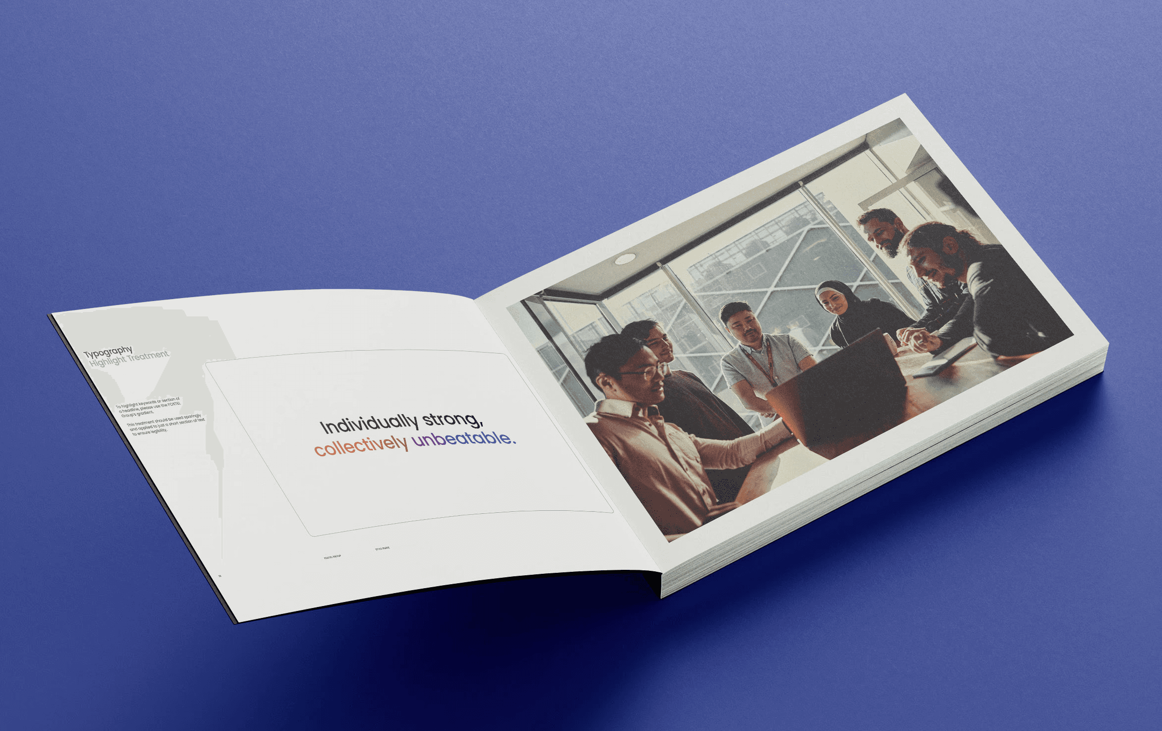 brand book mockup