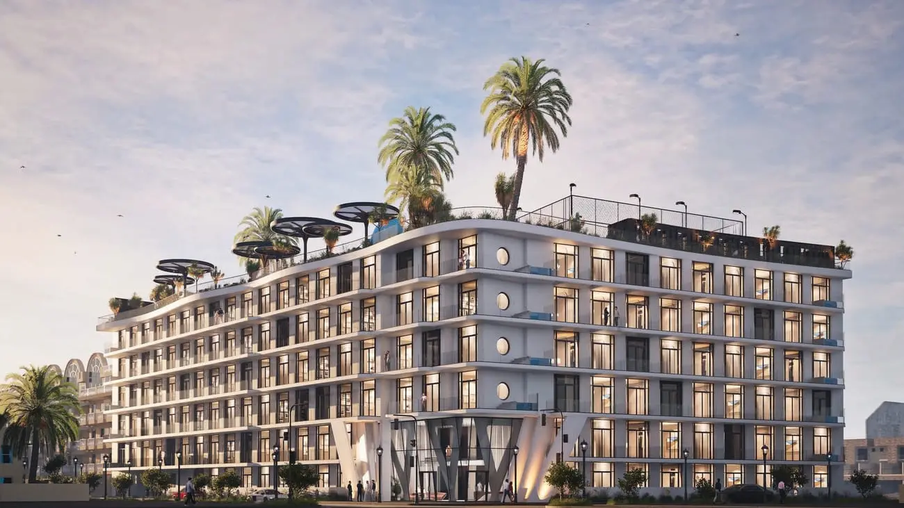 Avana residences by deca properties building view