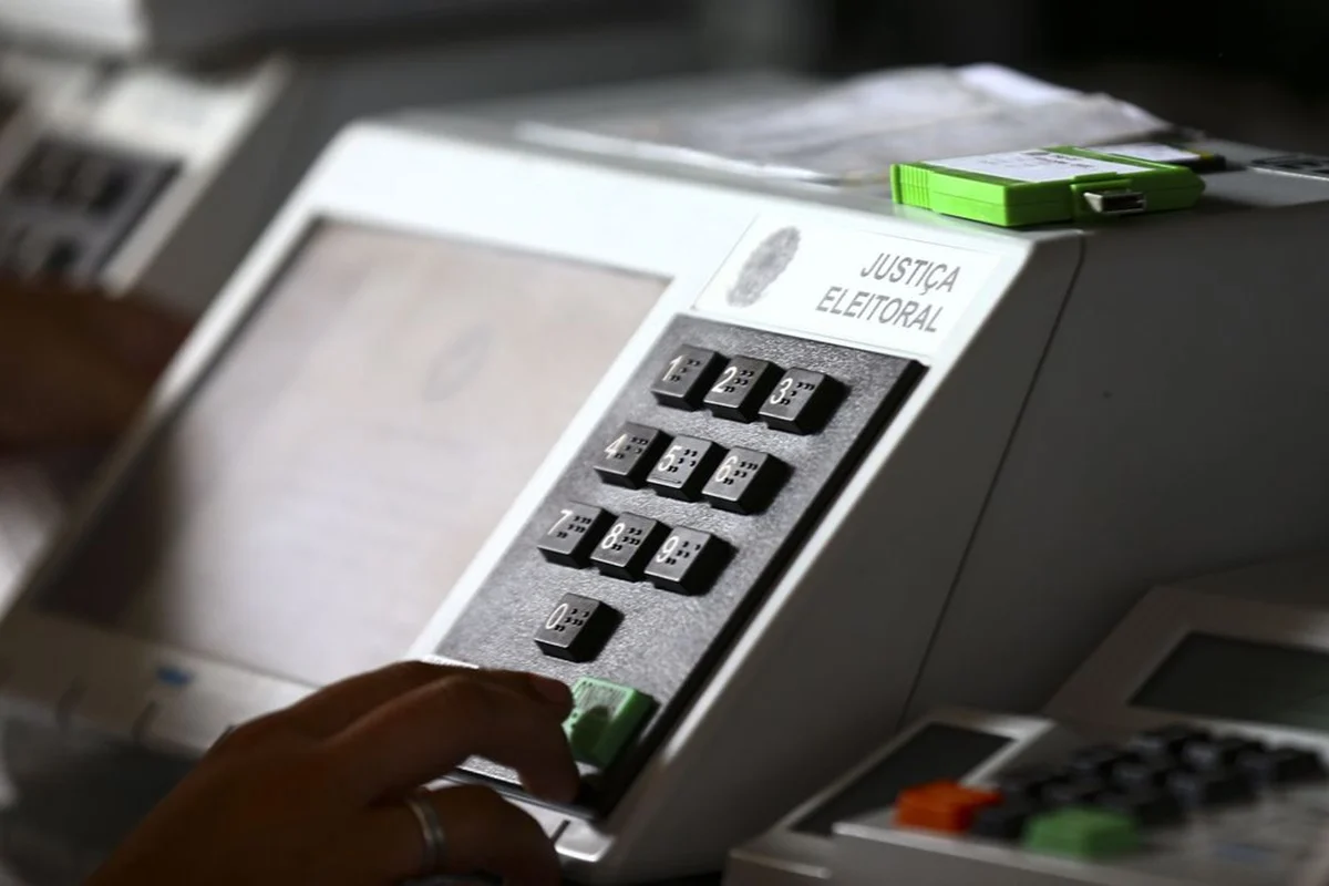 Urna eletrônica (Foto: Marcelo Camargo)