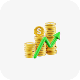 Funding growth icon