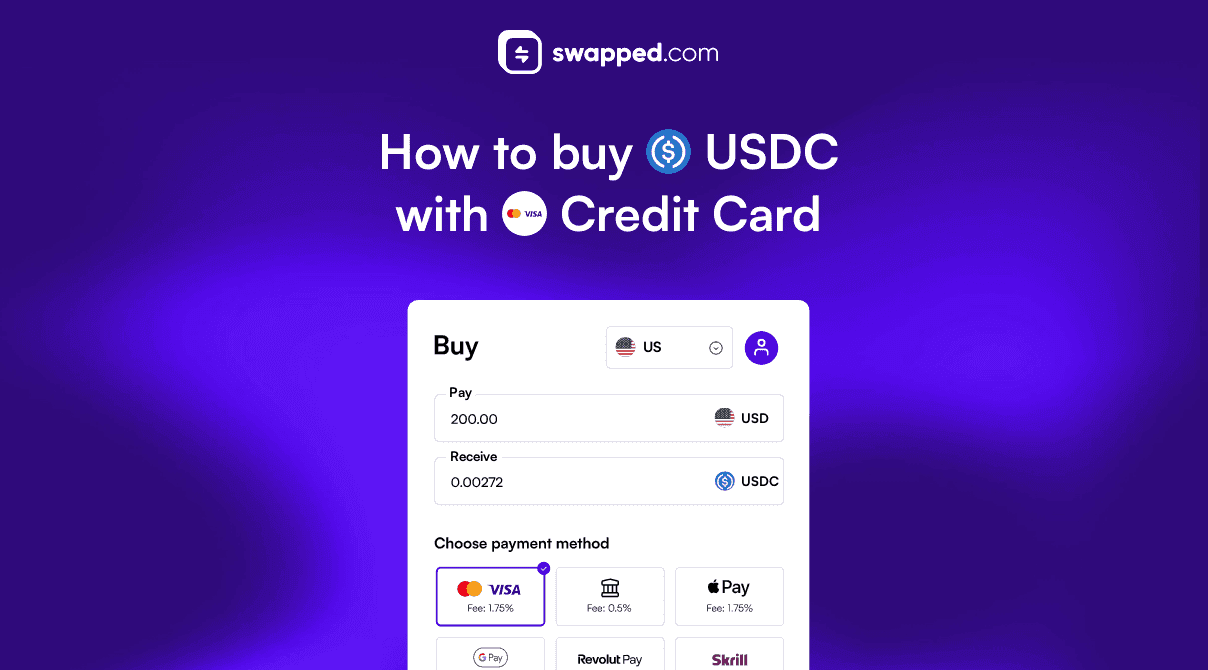 How to buy USDC (USDC) with Credit Card