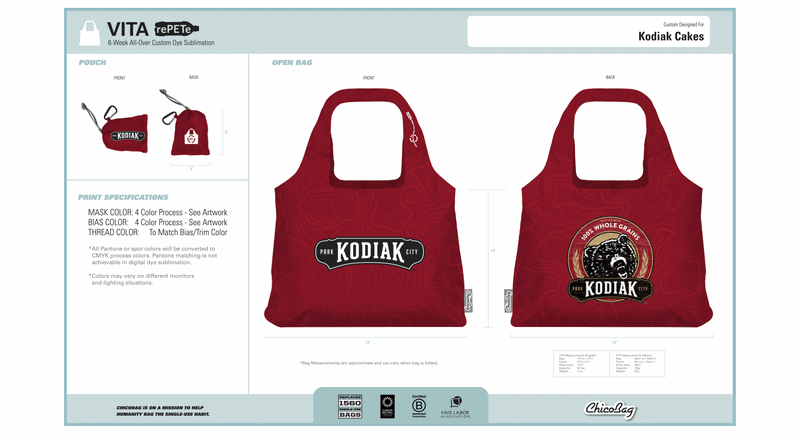Animated ChicoBag project preview
