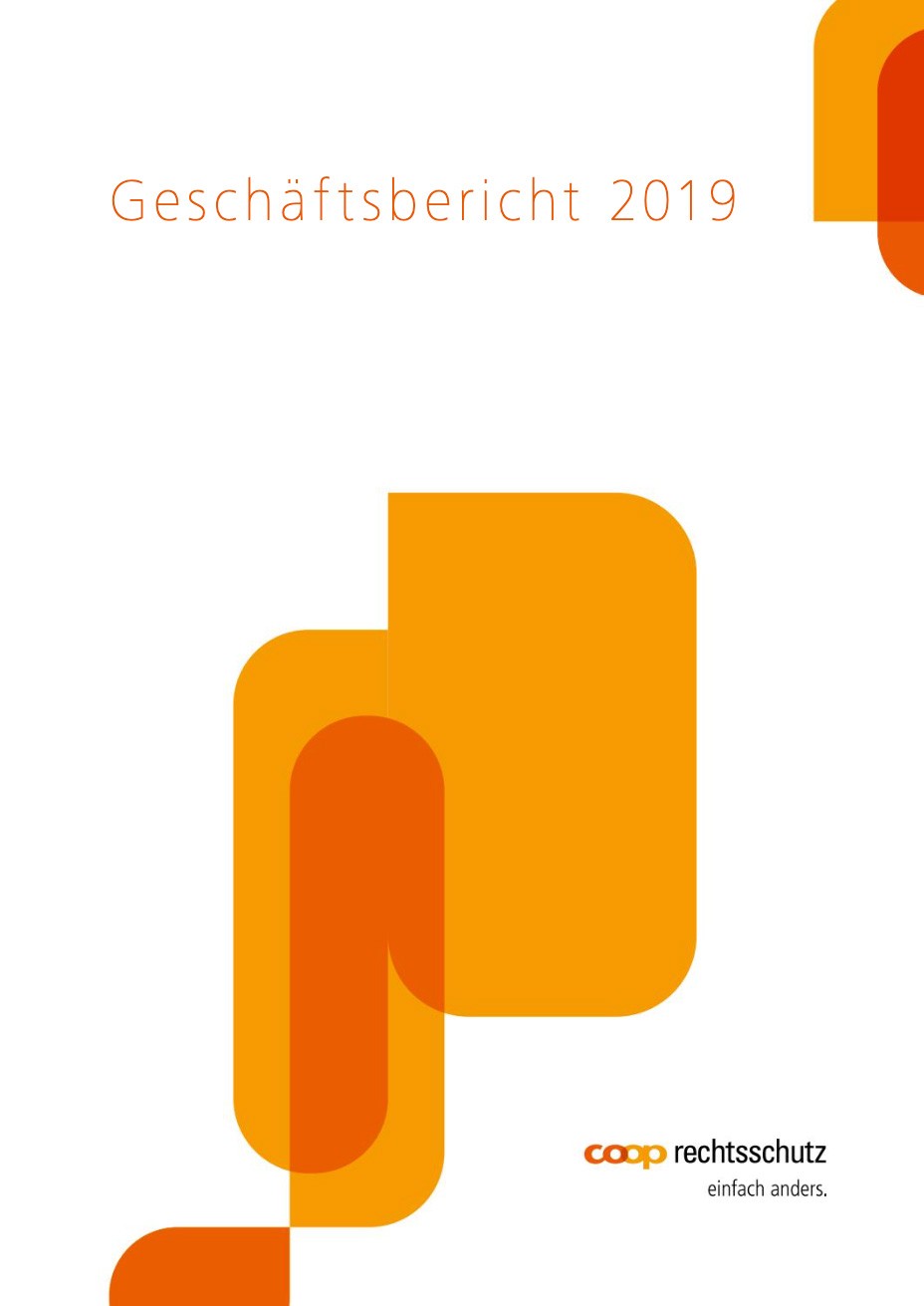 Front cover of a magazine with abstract geometrical shapes overlapping each other.